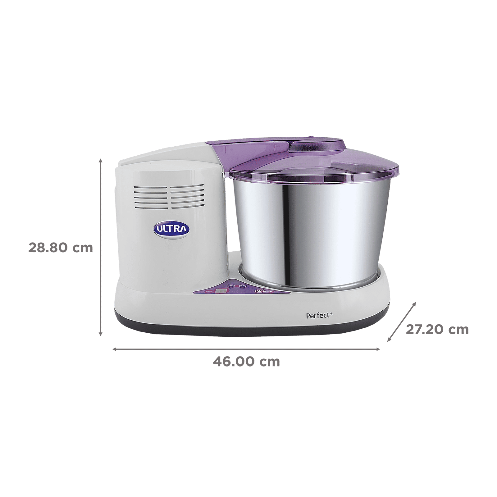 ELGI Ultra Perfect+ 2 Litres 2 Stones Wet Grinder (Shock Proof, Fortune White) ELGI Ultra Perfect+ 2 Litres 2 Stones Wet Grinder (Shock Proof, Fortune White)_3