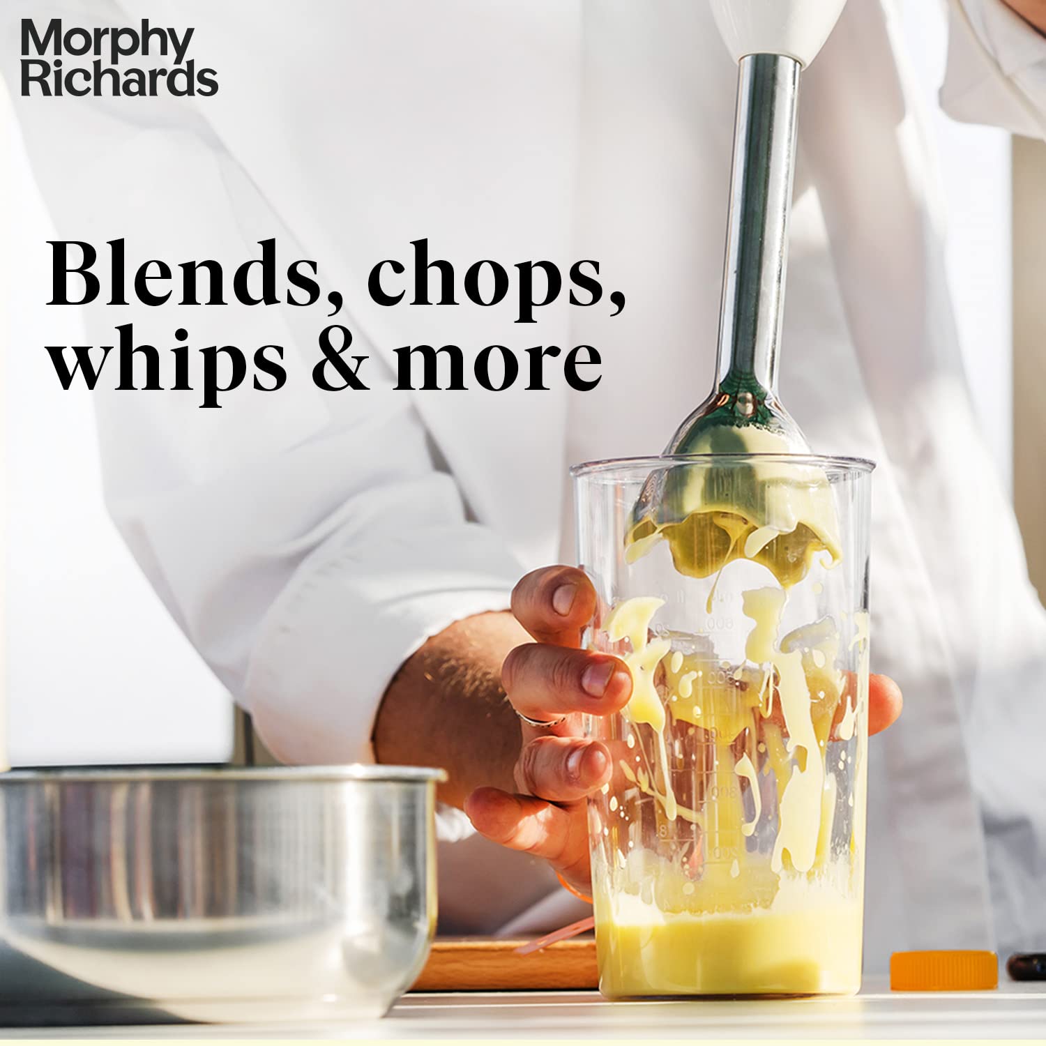 morphy richards HBCS 400 Watt 2 Speed Hand Blender with 2 Attachments (Easy Locking System, White) morphy richards HBCS 400 Watt 2 Speed Hand Blender with 2 Attachments (Easy Locking System, White)_19
