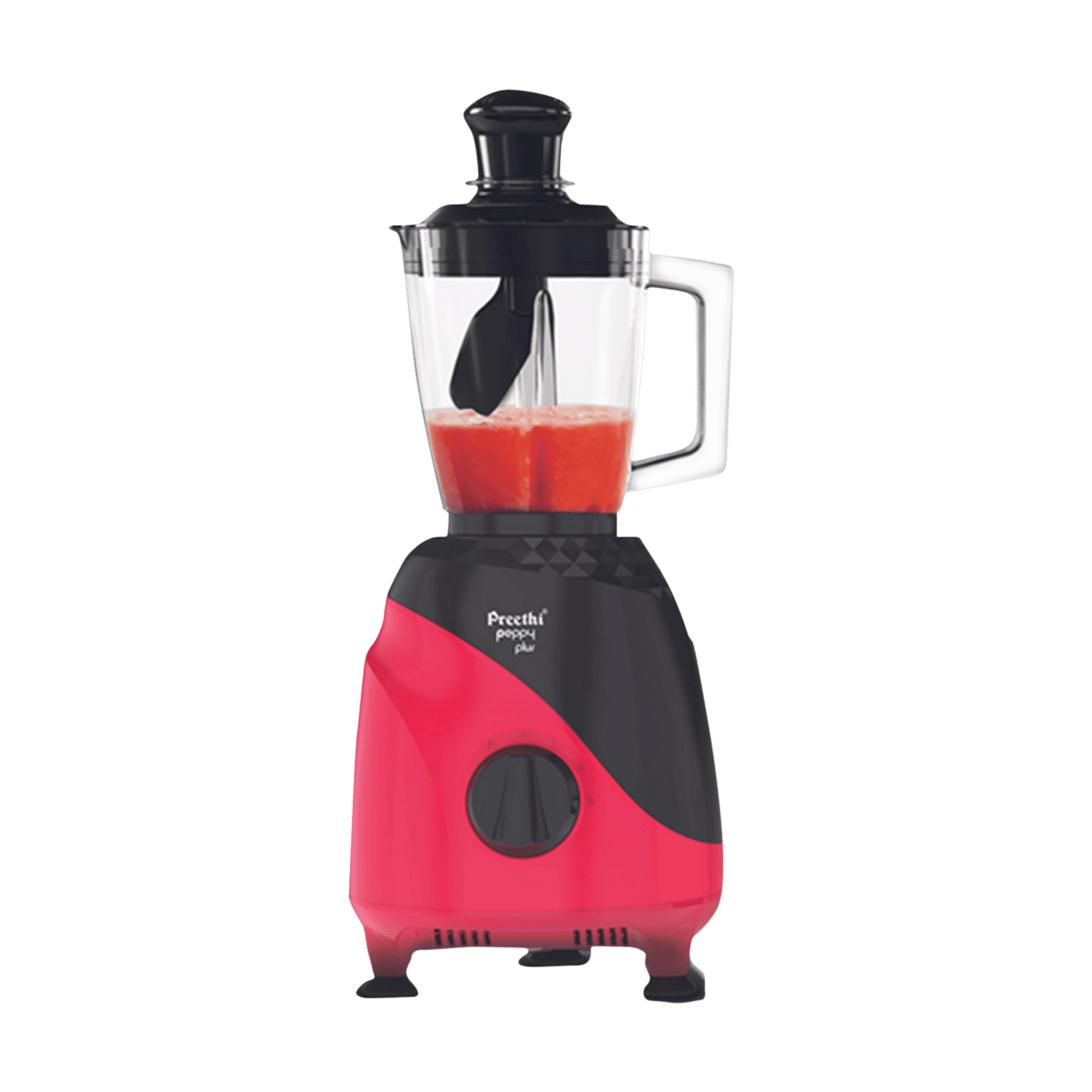 Preethi Peppy Plus 750 Watt 4 Jars Mixer Grinder (21000 RPM, Motor Cooling Booster Technology, Red & Black) Preethi Peppy Plus 750 Watt 4 Jars Mixer Grinder (21000 RPM, Motor Cooling Booster Technology, Red & Black)_6