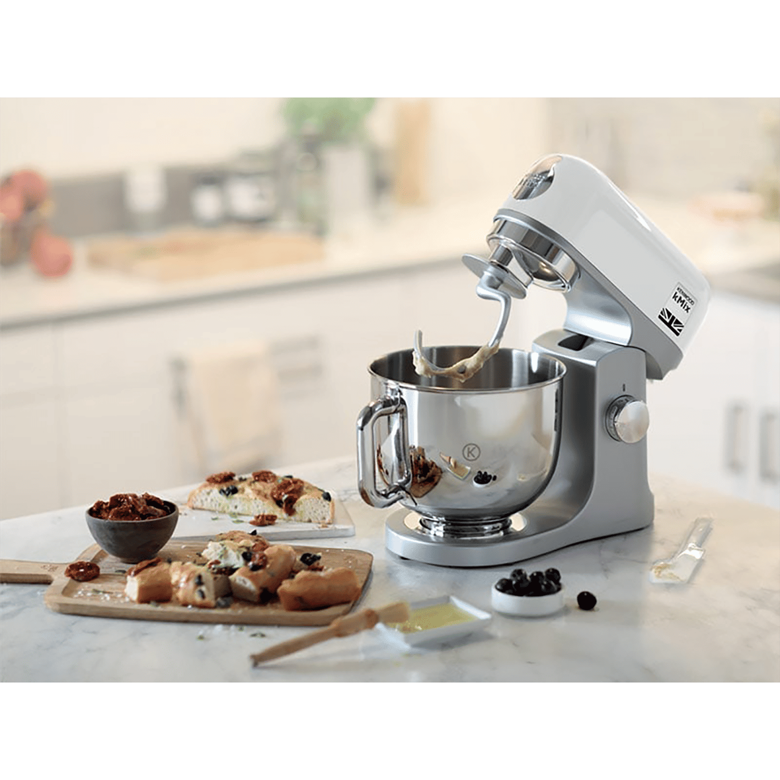 KENWOOD kMix 1000 Watt Stand Mixer (Fold Function, 0W20011137, White) KENWOOD kMix 1000 Watt Stand Mixer (Fold Function, 0W20011137, White)_9