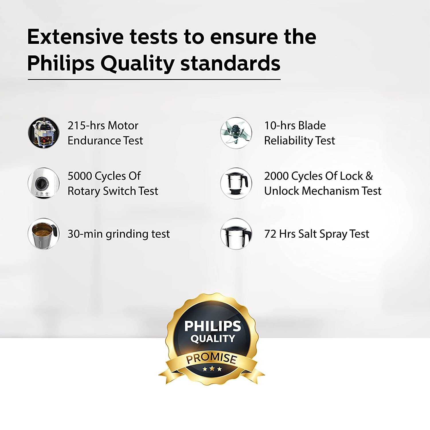 PHILIPS 1000 Watt 4 Jars Juicer Mixer Grinder (22000 RPM, Rotary Knob Control, Black/White) PHILIPS 1000 Watt 4 Jars Juicer Mixer Grinder (22000 RPM, Rotary Knob Control, Black/White)_8