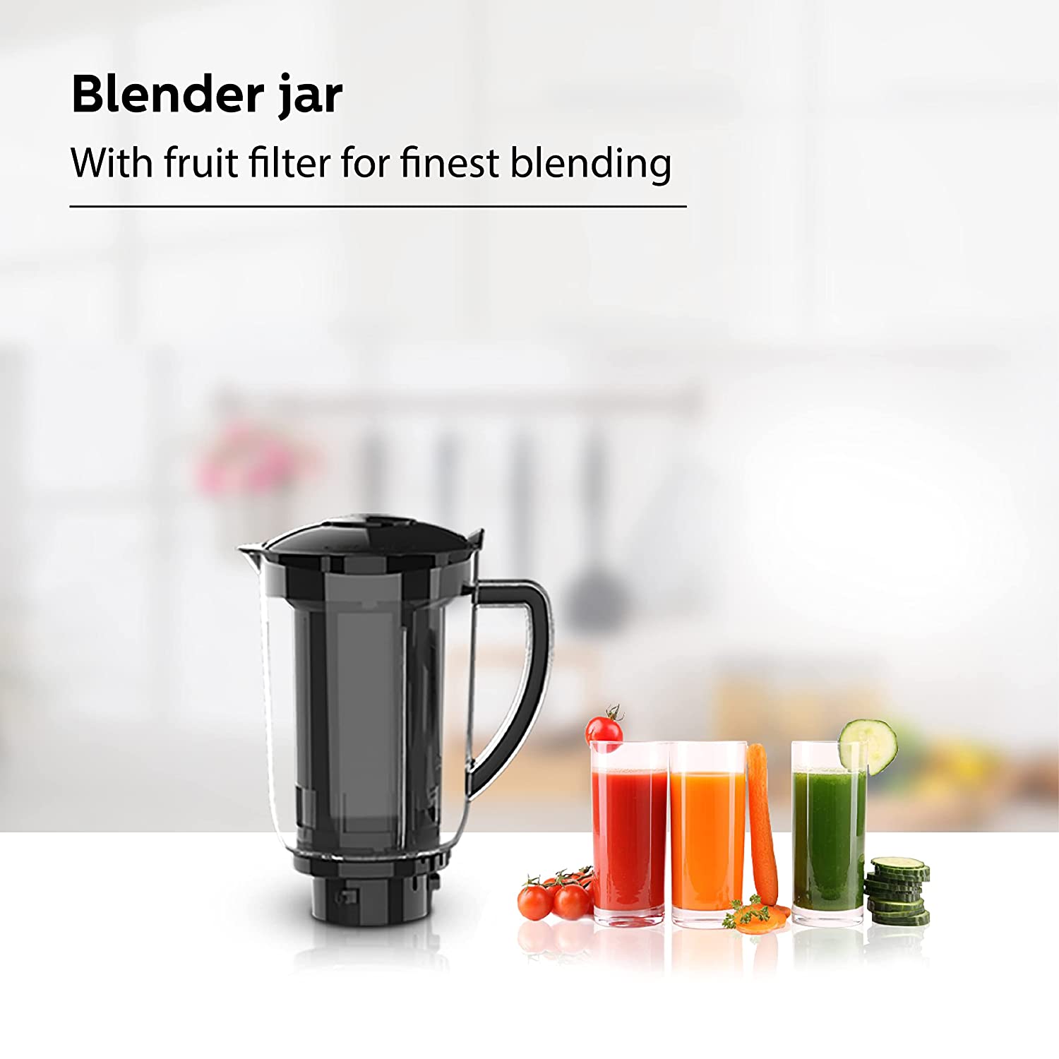PHILIPS 1000 Watt 4 Jars Juicer Mixer Grinder (22000 RPM, Rotary Knob Control, Black/White) PHILIPS 1000 Watt 4 Jars Juicer Mixer Grinder (22000 RPM, Rotary Knob Control, Black/White)_9
