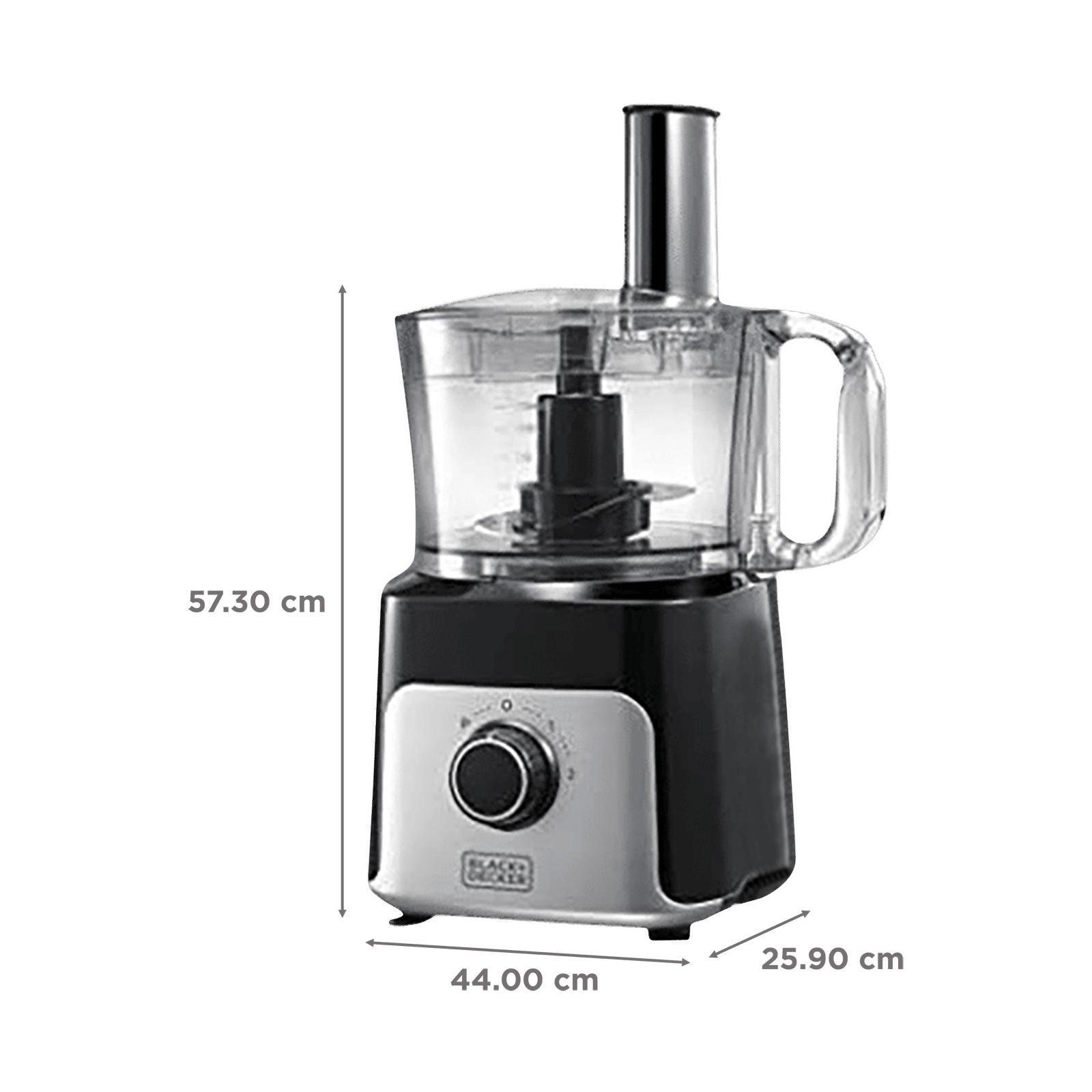 BLACK&DECKER 800 Watt Food Processor with 7 Blades (Black) BLACK&DECKER 800 Watt Food Processor with 7 Blades (Black)_3