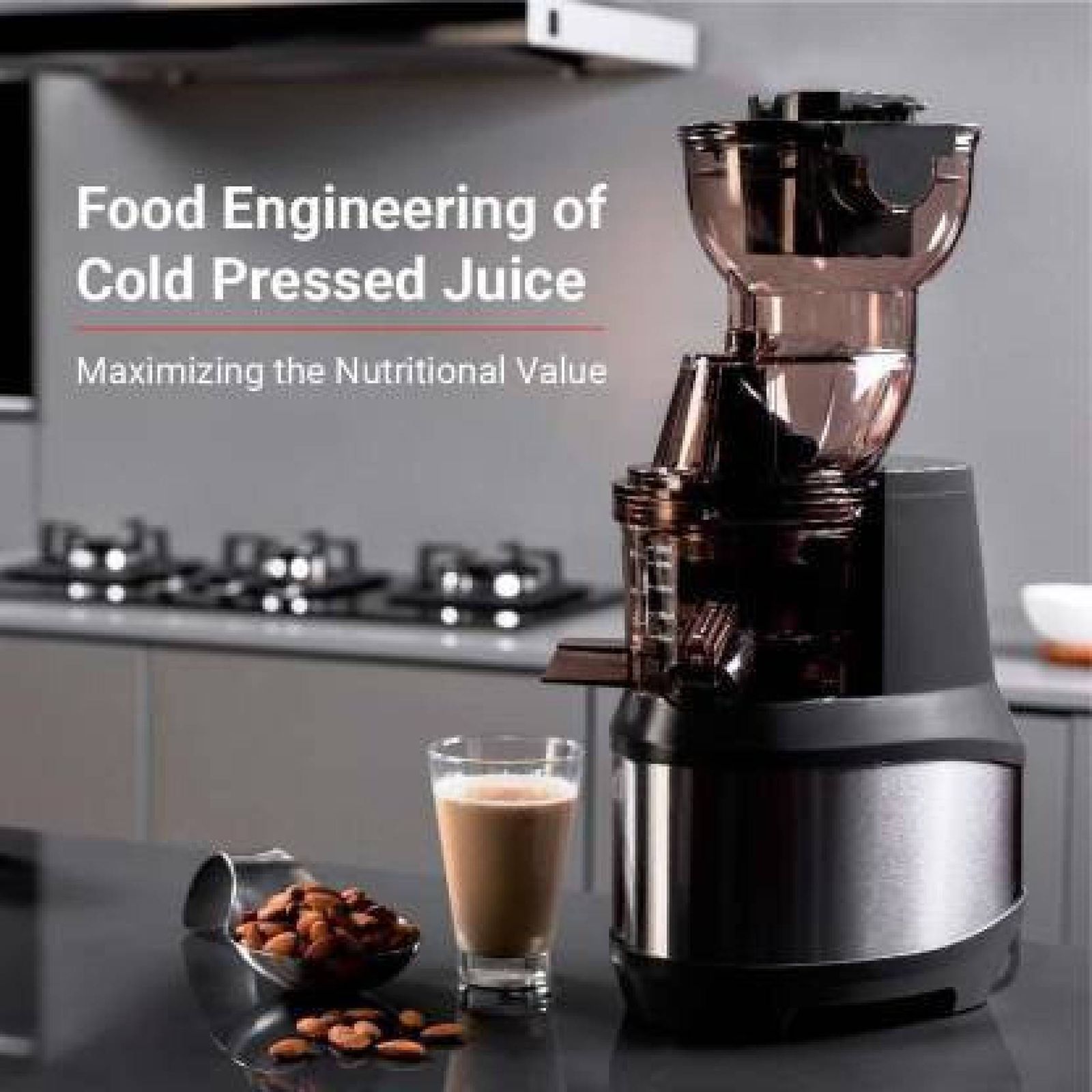 HAFELE Magnus 250 Watt Cold Press Juicer (35 RPM, Vertical Masticating Mechanism, Black) HAFELE Magnus 250 Watt Cold Press Juicer (35 RPM, Vertical Masticating Mechanism, Black)_8
