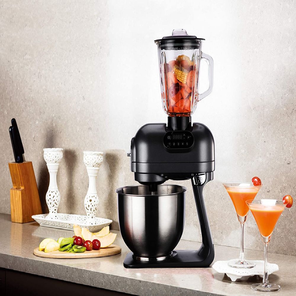 HAFELE Klara Highline 1000 Watt 1 Jar Stand Mixer (Beater Function, 535.43.274, Gothic Grey)_7
