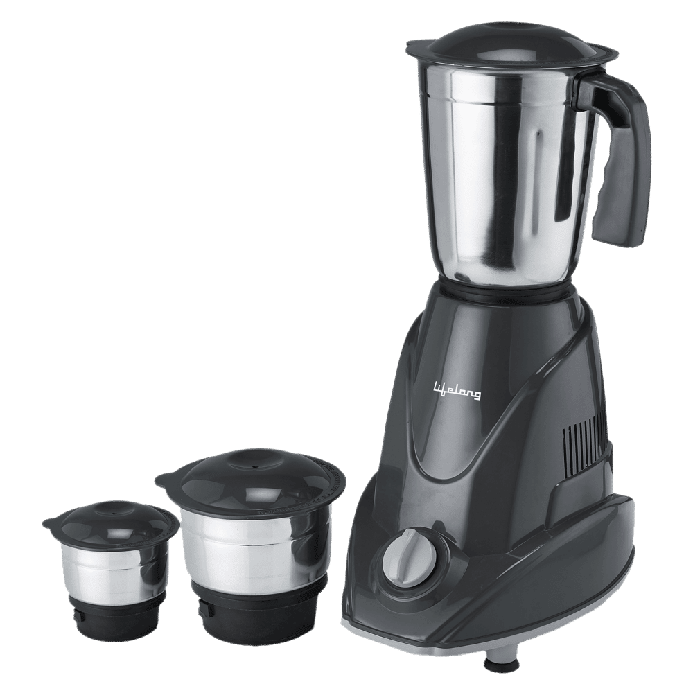 Lifelong Infinia 500 Watt 3 Jars Mixer Grinder (Overload Protection, Grey) Lifelong Infinia 500 Watt 3 Jars Mixer Grinder (Overload Protection, Grey)_6
