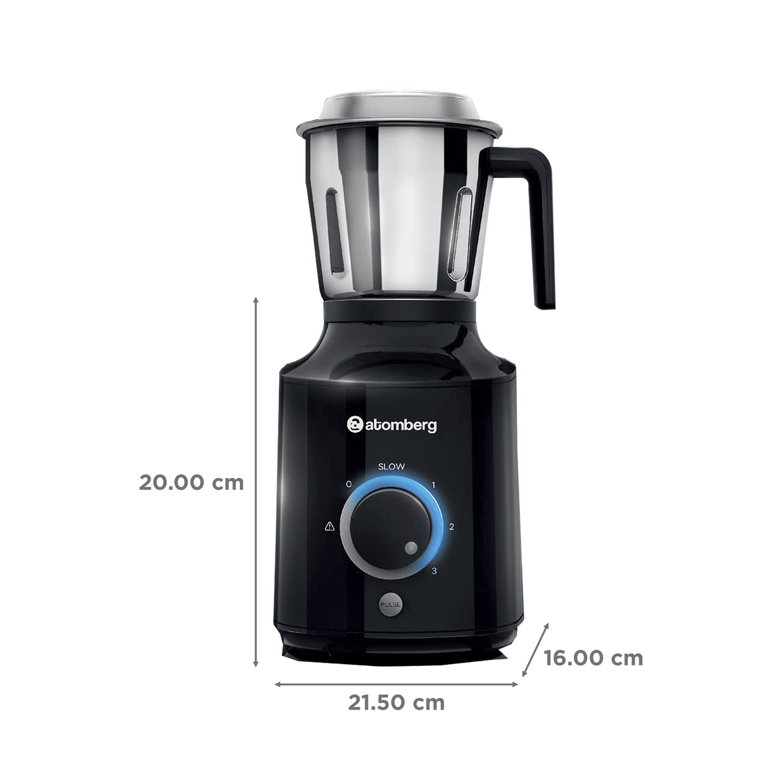 atomberg MG 1 485 Watt 4 Jars Mixer Grinder (18000 RPM, 4 Speed Control, Red Wine) atomberg MG 1 485 Watt 4 Jars Mixer Grinder (18000 RPM, 4 Speed Control, Red Wine)_3