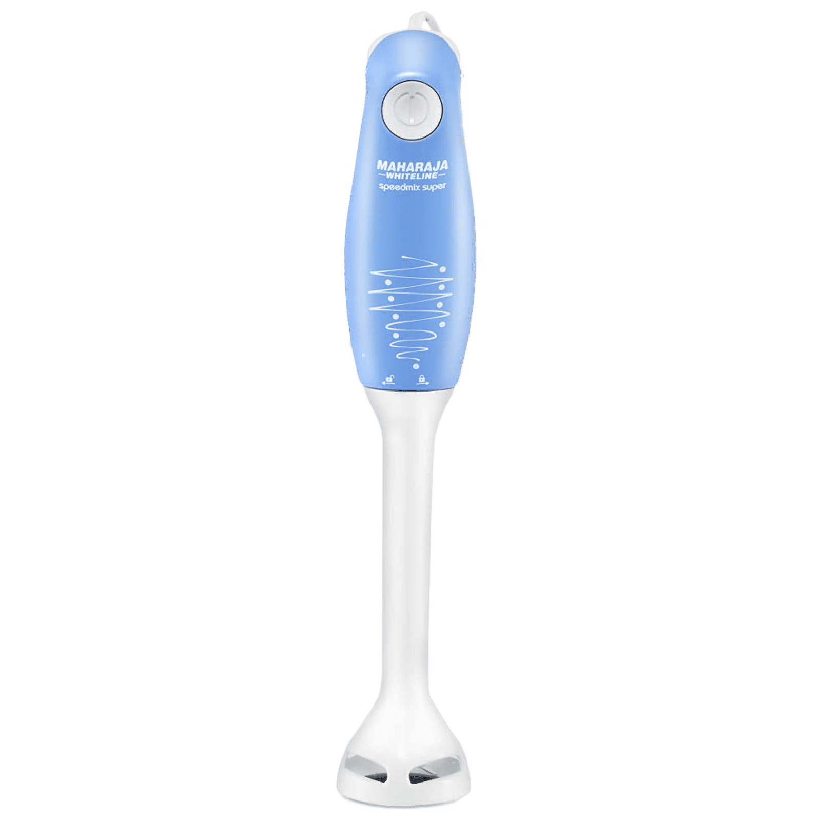 MAHARAJA WHITELINE Speedmix Super 175 Watt Hand Blender (2-In-1 Silent Yet Powerful Operation, Blue/White)_1