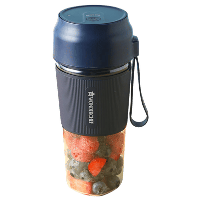 WONDERCHEF Nutri Cup 40 Watt Portable Blender (Dishwasher Safe, Blue)