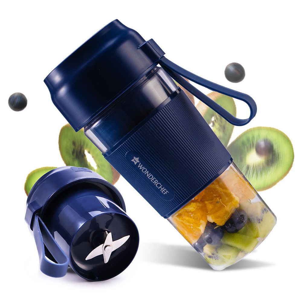 WONDERCHEF Nutri Cup 40 Watt Portable Blender (Dishwasher Safe, Blue) WONDERCHEF Nutri Cup 40 Watt Portable Blender (Dishwasher Safe, Blue)_8