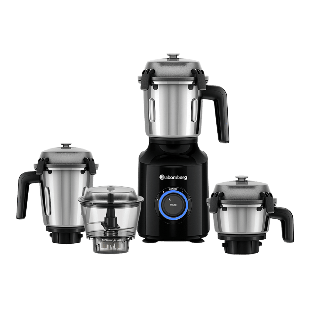 HAVELLS Hexo Plus 1100 Watt 4 Jars Mixer Grinder (Black)_4