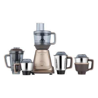 Bajaj Style Mix 1000 Watt 5 Jars Mixer Grinder (20000 RPM, Powerful Titan Motor, Sahara Beige)