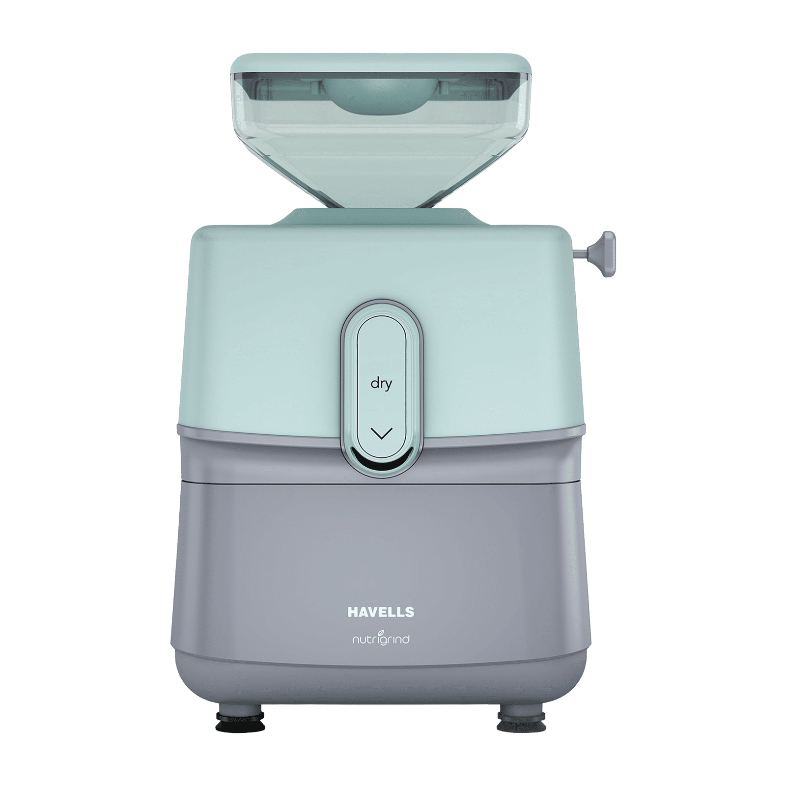 HAVELLS nutrigrind 400 Watts 4.5 Kg Flour Mill Machine (Built in Overload Protection, GHFWGGQG040, Green & Grey) HAVELLS nutrigrind 400 Watts 4.5 Kg Flour Mill Machine (Built in Overload Protection, GHFWGGQG040, Green & Grey)_1