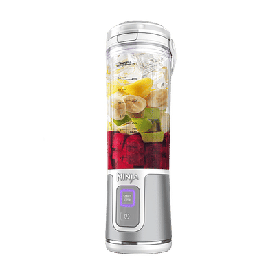Ninja Blast Portable Blender with Rechargeable Battery (530ml, White)