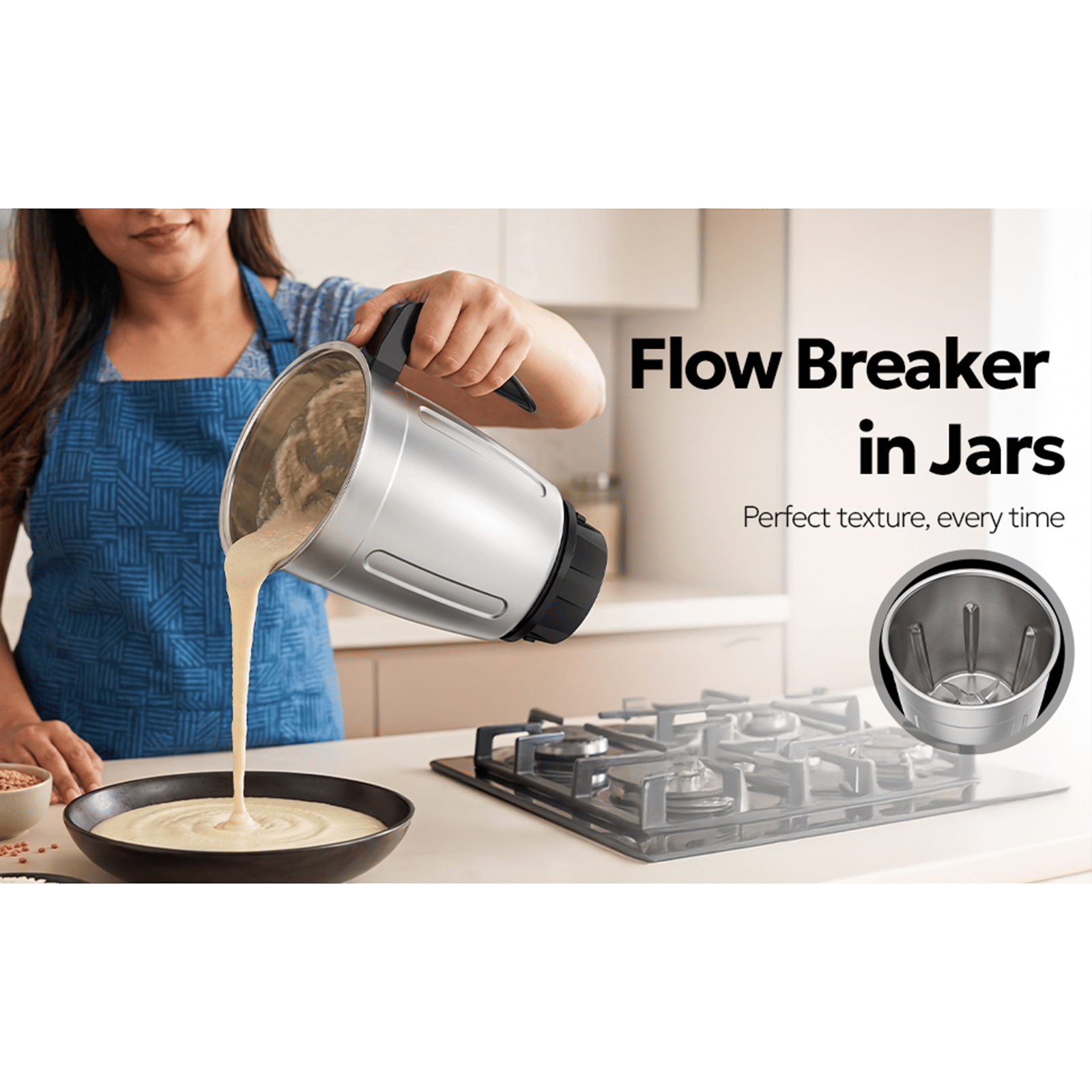 Havells Volt 750 Watt 4 Jars Mixer Grinder (21000 RPM, Grey)_8