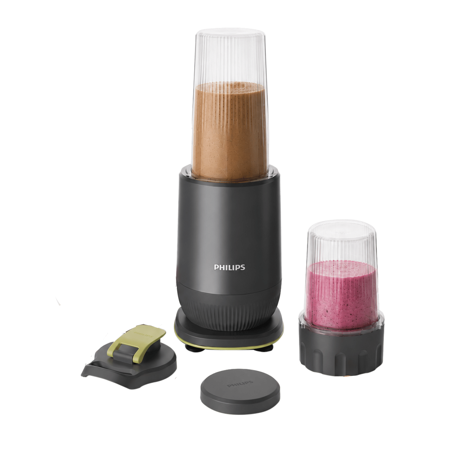 Philips HR2612/00 350 Watt 2 Jars Juicer Blender (25000 RPM, Leak-Proof Sipper Lid, Grey) Philips HR2612/00 350 Watt 2 Jars Juicer Blender (25000 RPM, Leak-Proof Sipper Lid, Grey)_1