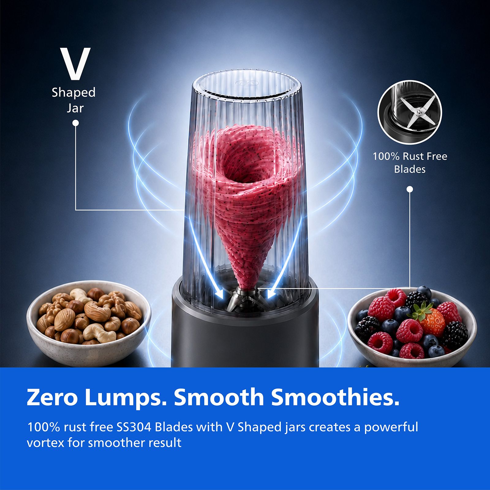 Philips HR2612/00 350 Watt 2 Jars Juicer Blender (25000 RPM, Leak-Proof Sipper Lid, Grey) Philips HR2612/00 350 Watt 2 Jars Juicer Blender (25000 RPM, Leak-Proof Sipper Lid, Grey)_4