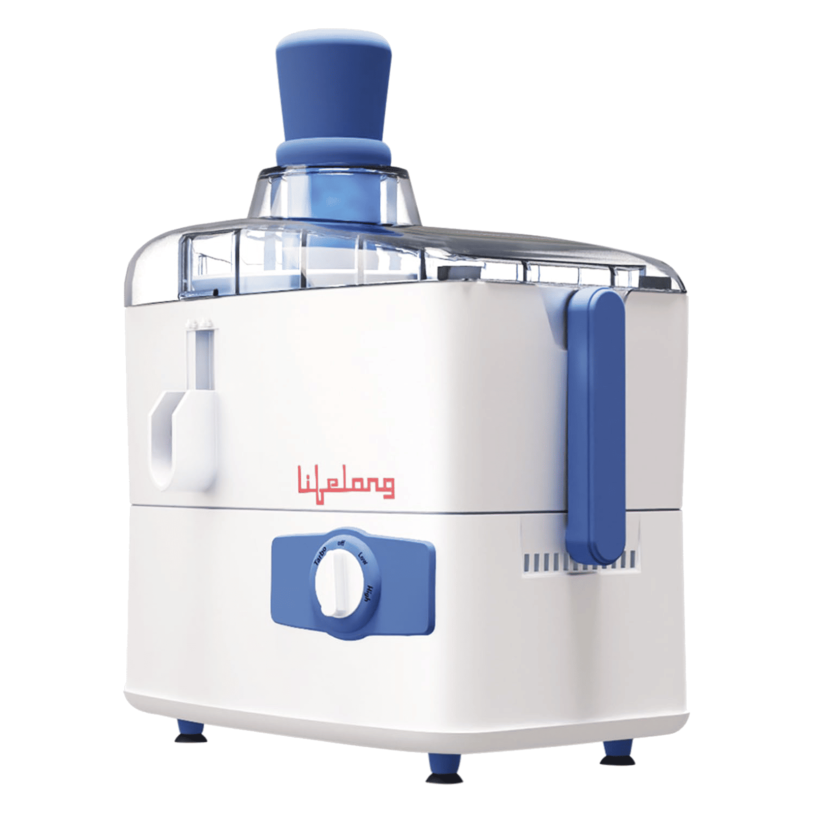 Lifelong LLJMG04 450 Watt 2 Jars Juicer Mixer Grinder (18000 RPM, 2 Speed Control, White & Blue)_4