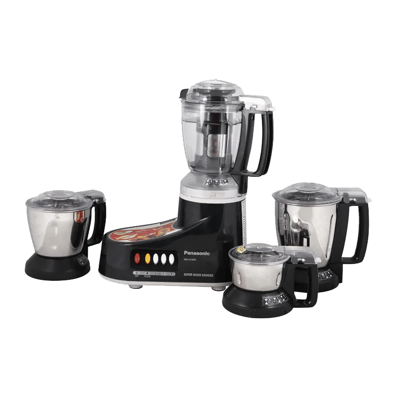 Panasonic 550 Watt Mixer Grinder (MX-AC400, Black) Panasonic 550 Watt Mixer Grinder (MX-AC400, Black)_1