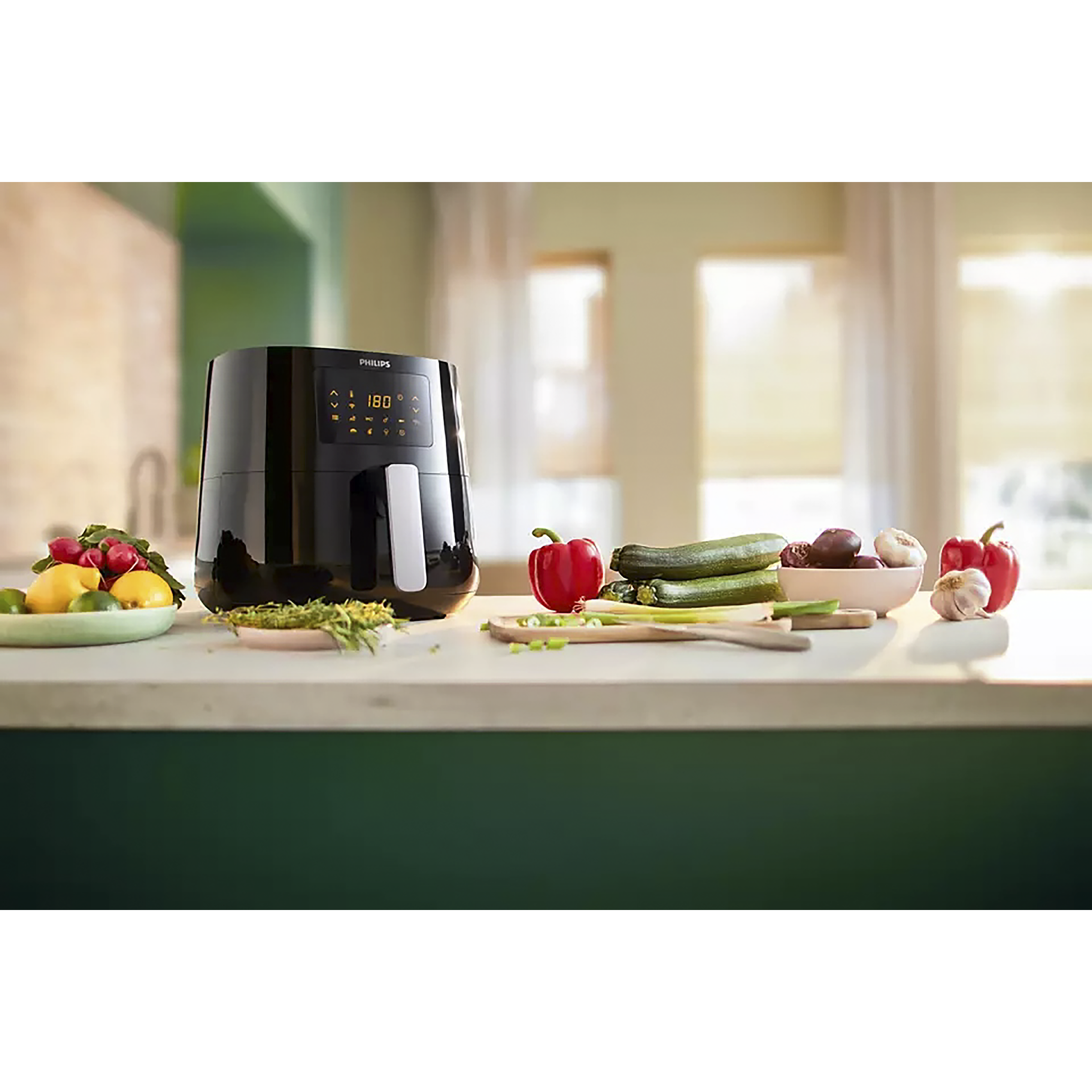 PHILIPS 6.2L 2000 Watt Digital Air Fryer with Rapid Air Technology (Black) PHILIPS 6.2L 2000 Watt Digital Air Fryer with Rapid Air Technology (Black)_9