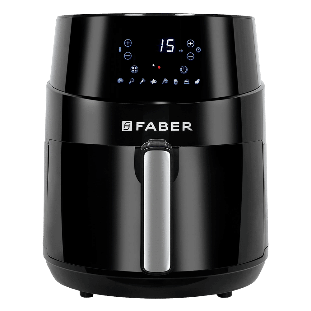 FABER 4.5L 1500 Watt Digital Air Fryer with Rapid Air Technology (Black) FABER 4.5L 1500 Watt Digital Air Fryer with Rapid Air Technology (Black)_1