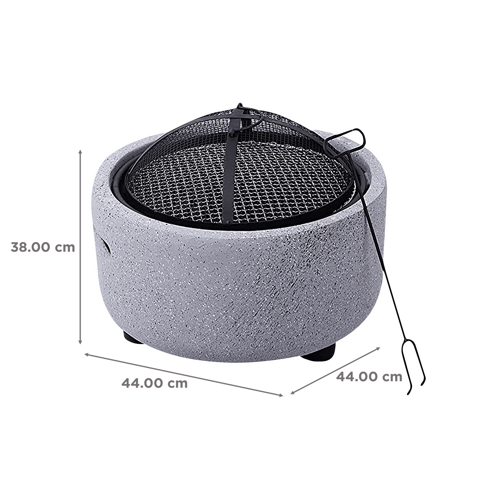Peng Essential Charcoal Barbeque Grill (Scratch Resistant) Peng Essential Charcoal Barbeque Grill (Scratch Resistant)_2