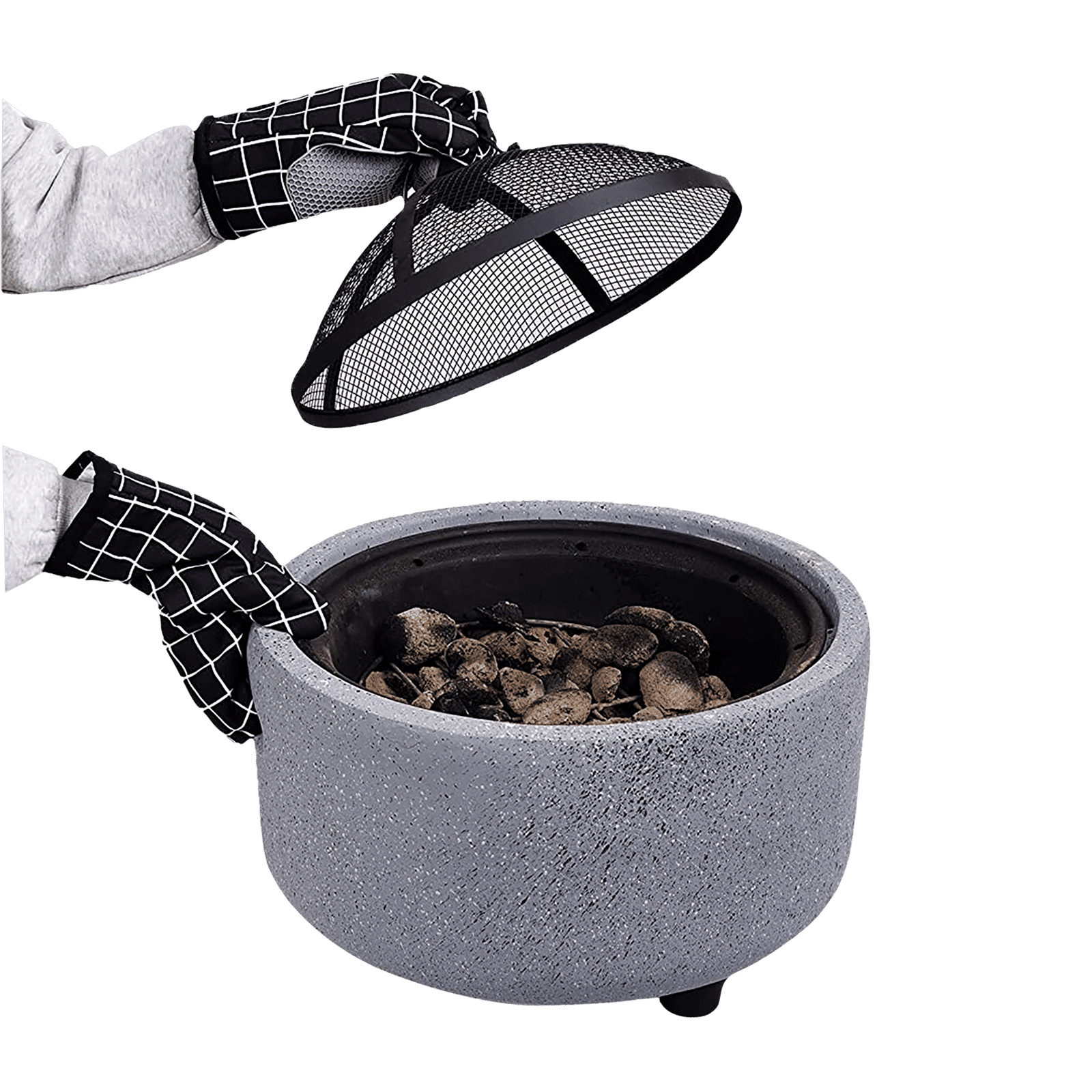 Peng Essential Charcoal Barbeque Grill (Scratch Resistant) Peng Essential Charcoal Barbeque Grill (Scratch Resistant)_6