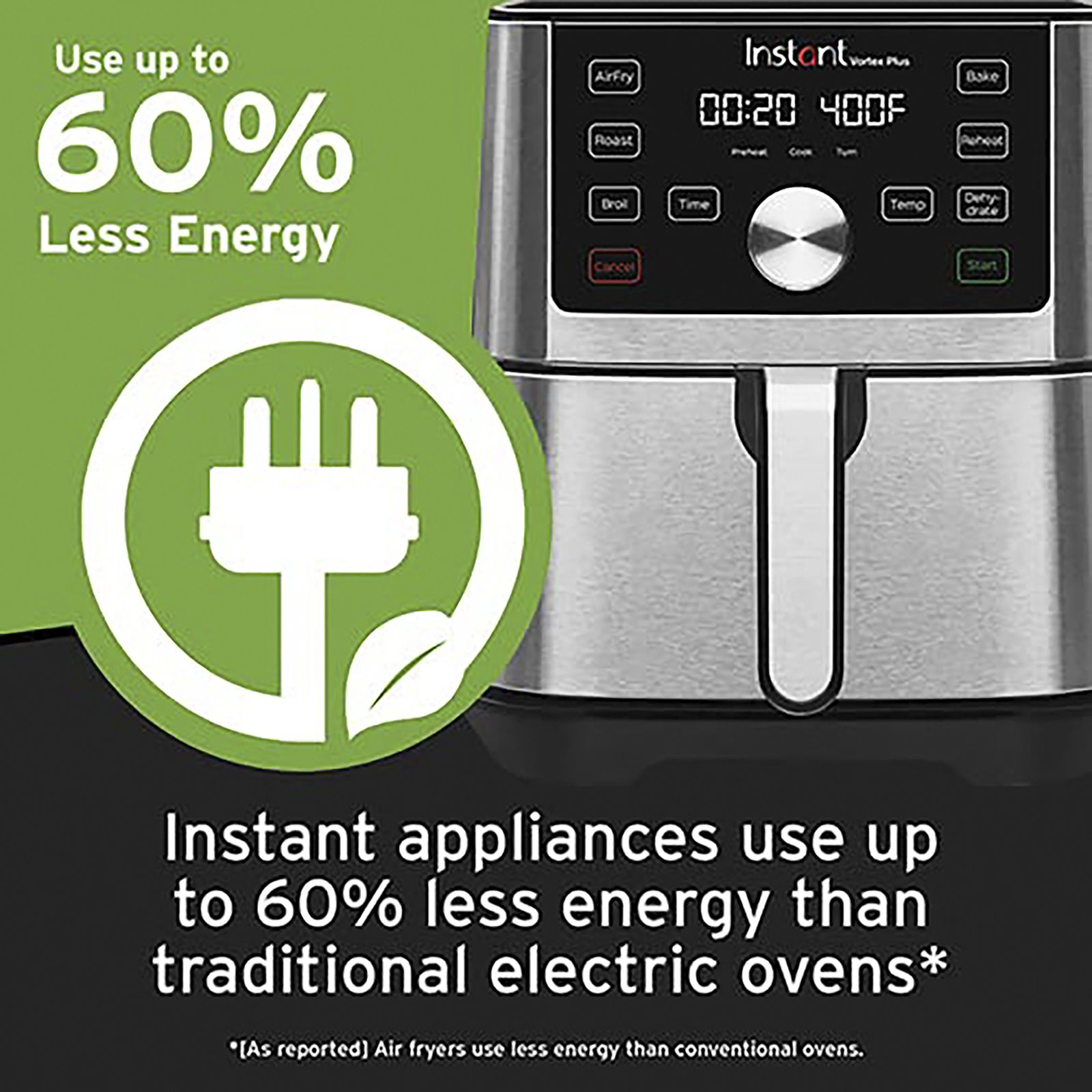 Instant Pot Vortex Plus 5.67L 1500 Watt Digital Air Fryer with EvenCrisp Technology (Silver)_10