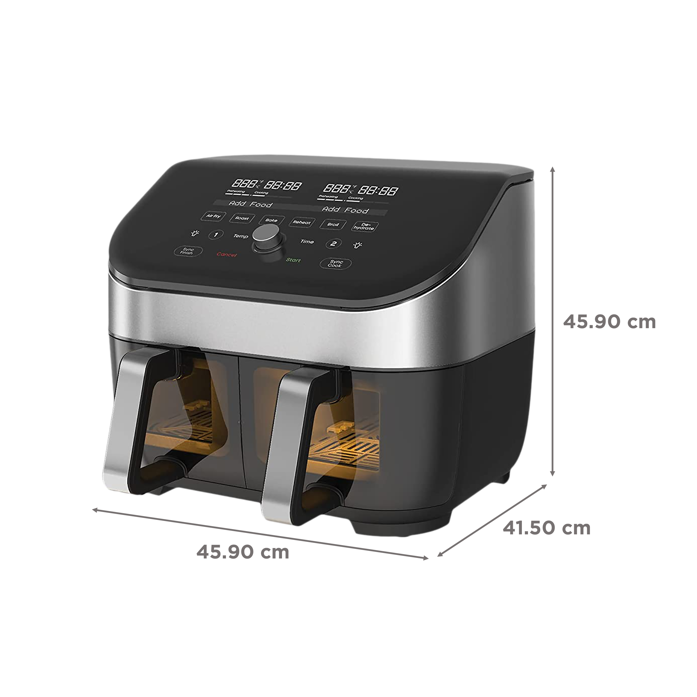 Instant Pot Vortex Plus 7.57L 1700 Watt Digital Air Fryer with EvenCrisp Technology (Black) Instant Pot Vortex Plus 7.57L 1700 Watt Digital Air Fryer with EvenCrisp Technology (Black)_2