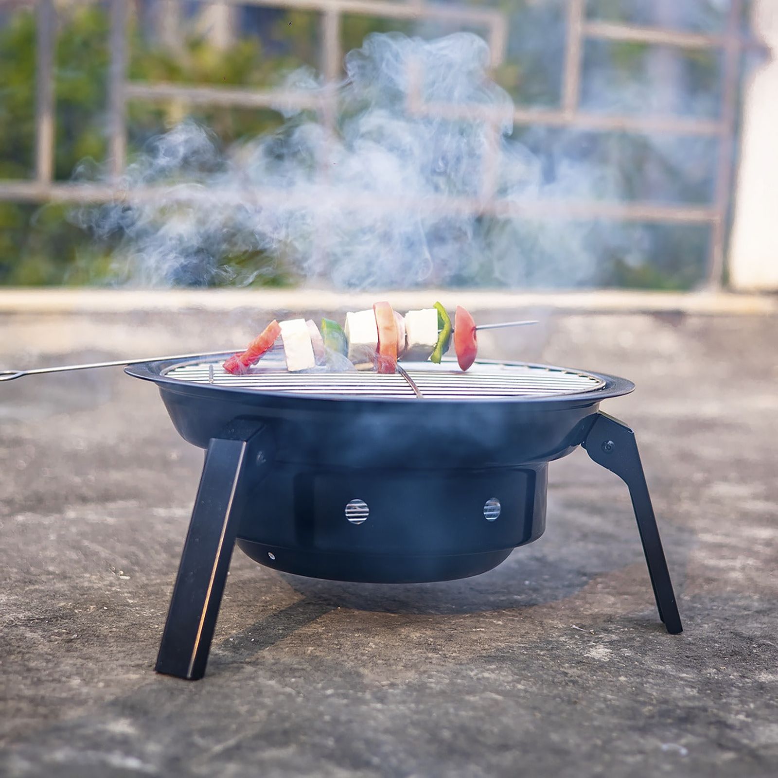 Peng Essential Foldable Charcoal Barbeque Grill (Corrosion Resistant)_8