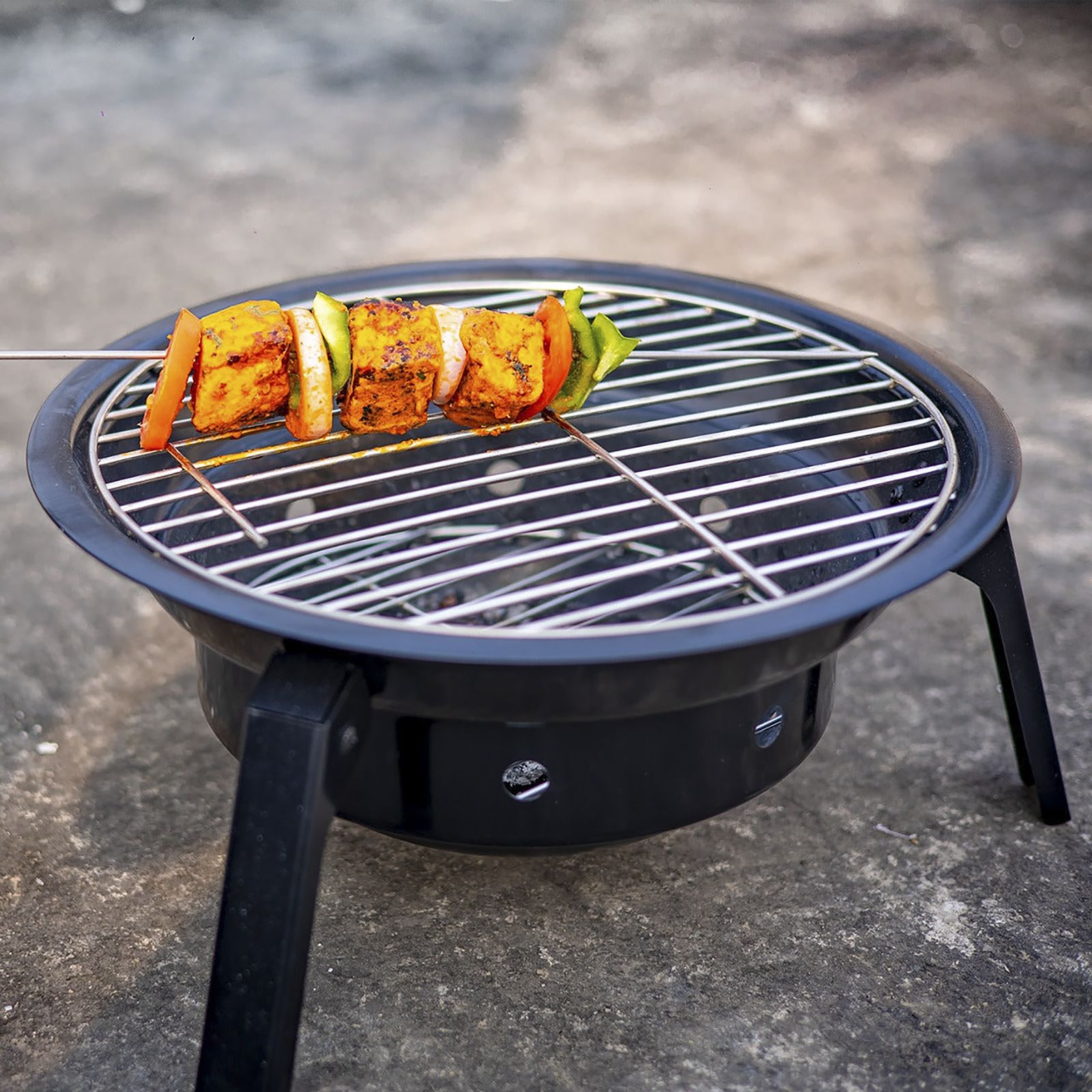 Peng Essential Foldable Charcoal Barbeque Grill (Corrosion Resistant)_11