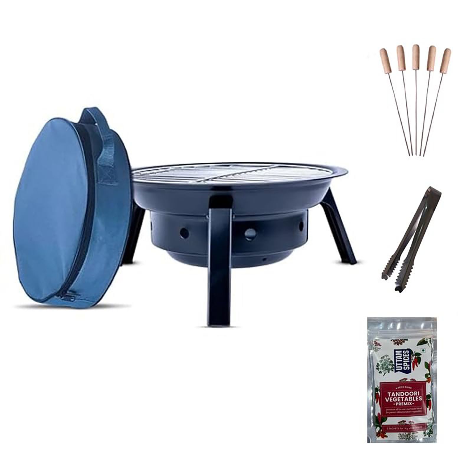 Peng Essential Foldable Charcoal Barbeque Grill (Corrosion Resistant)_13