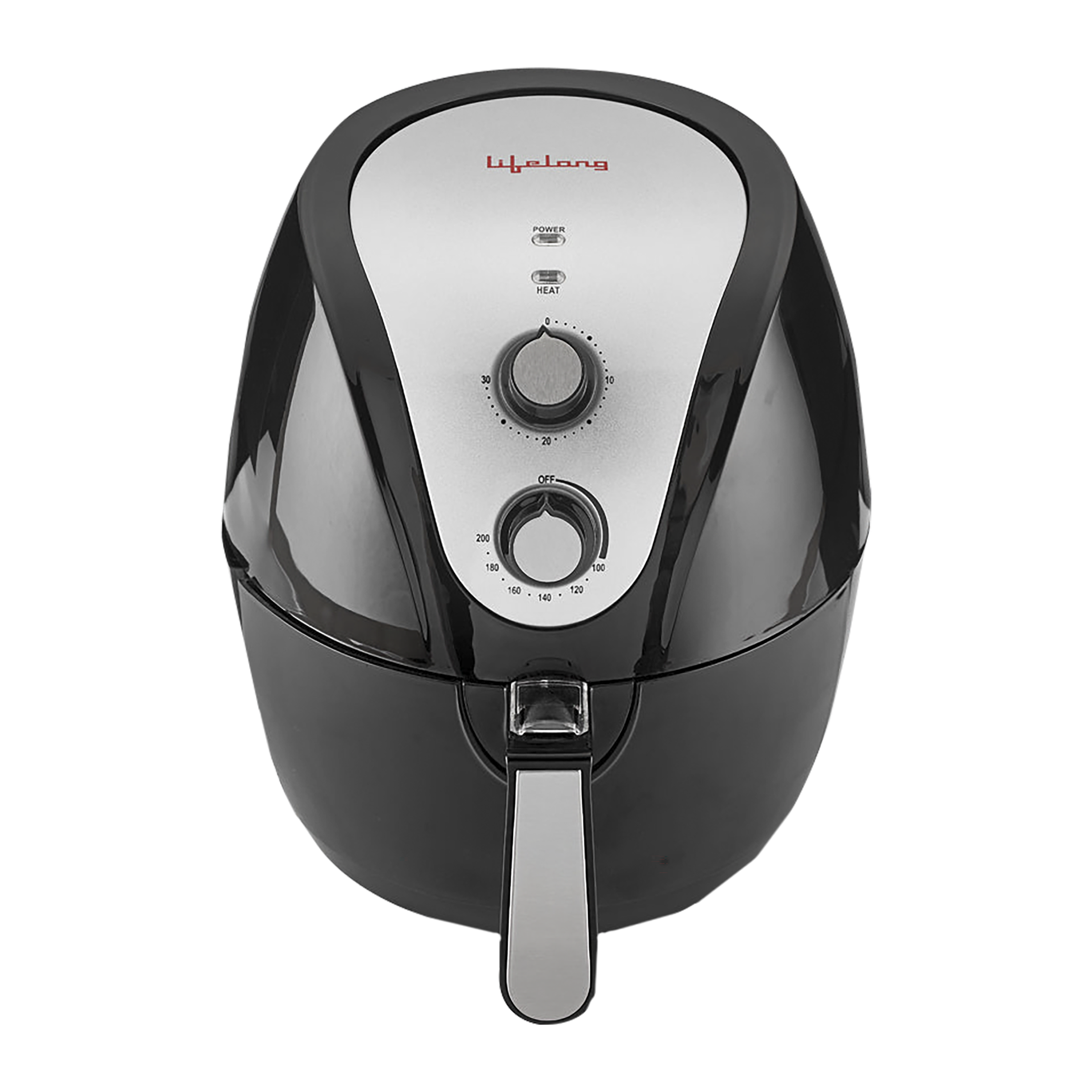 Lifelong Fryo 4.5L 1400 Watt Air Fryer with Rapid Air Technology (Black)_1