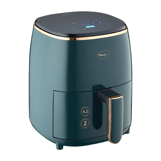 Pigeon Healthifry 4.2 litre digital air fryer in green