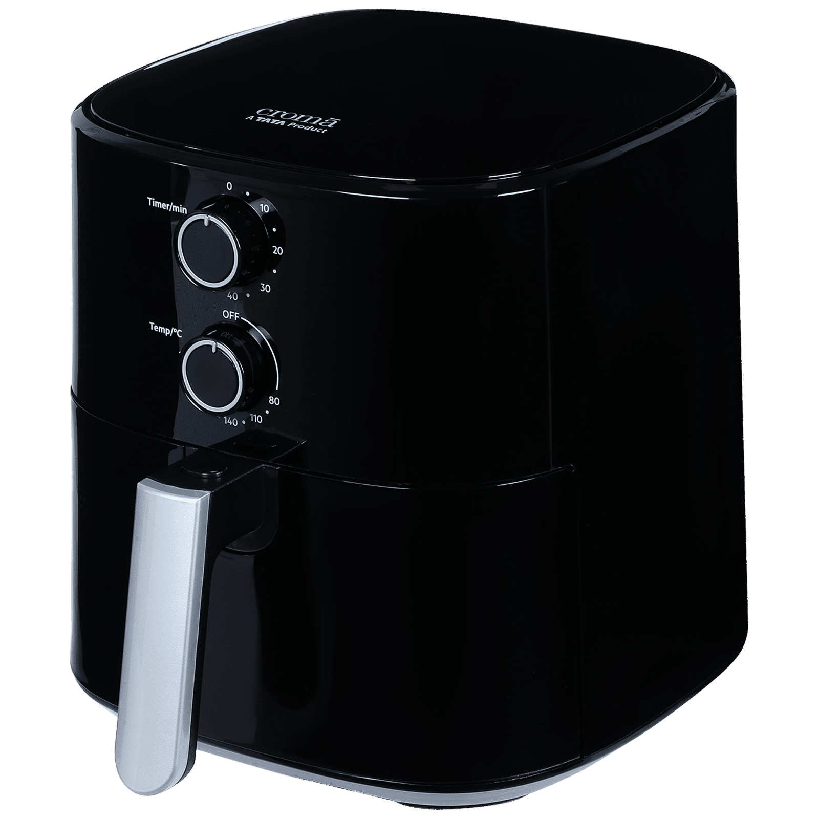 Croma 5L 1500 Watt Air Fryer with 360 Degree Air Circulation (Black)_1