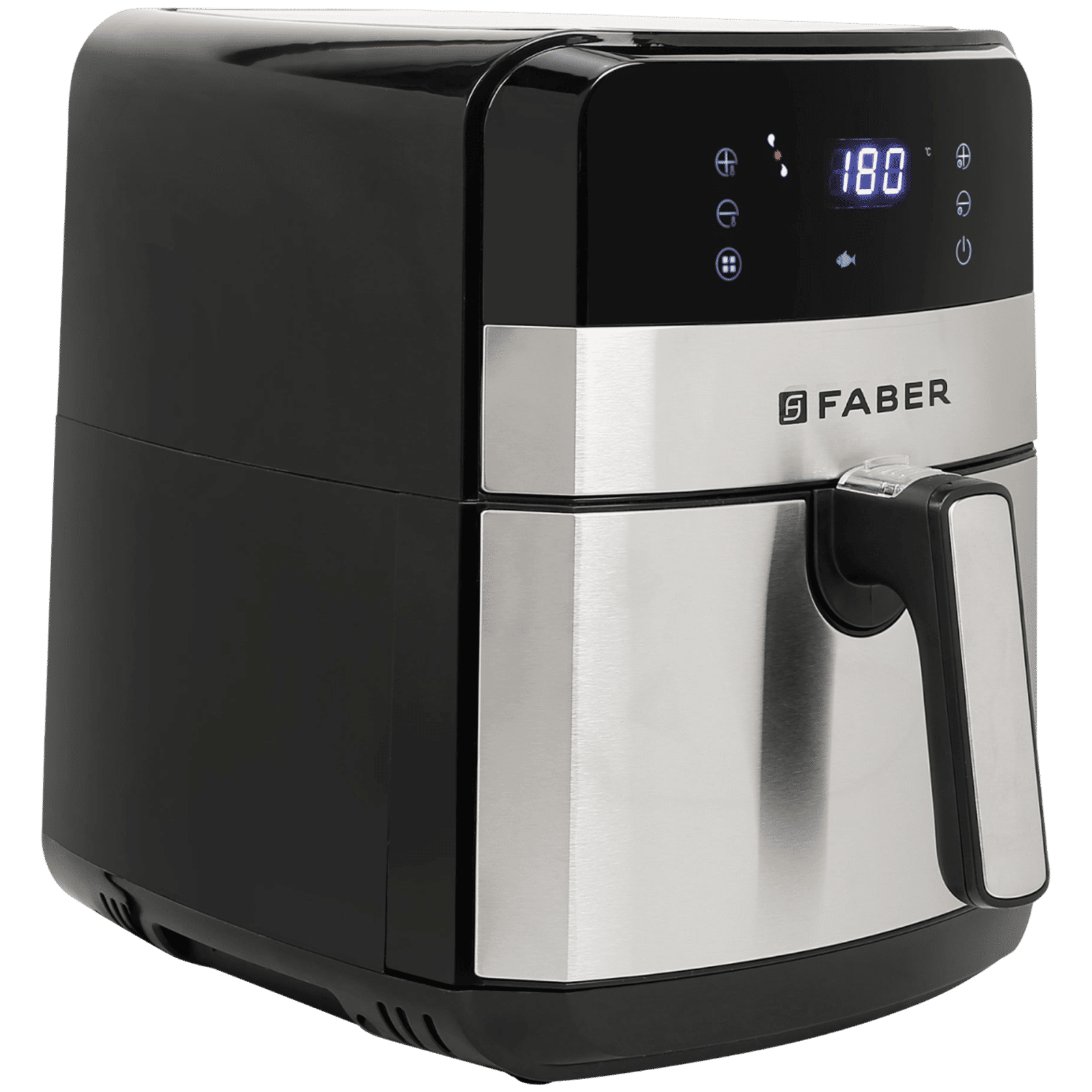 FABER 6.5L 1750 Watt Digital Air Fryer with 360 Degree Rapid Air Circulation Technology (Silver)_6