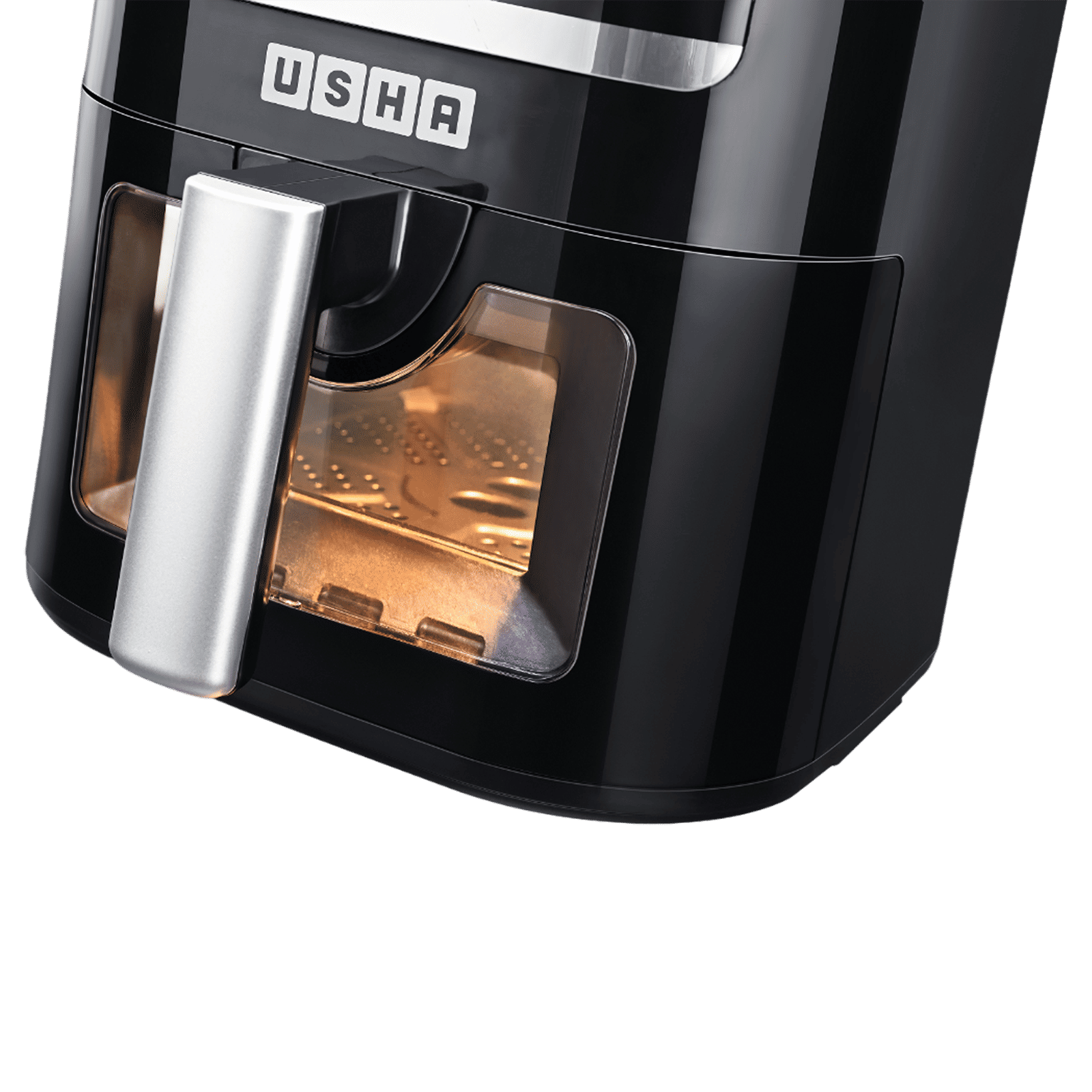 USHA iChef Smart 4.5L 1350 Watt Digital Air Fryer with Turbo Air Circulation Technology (Black)_5