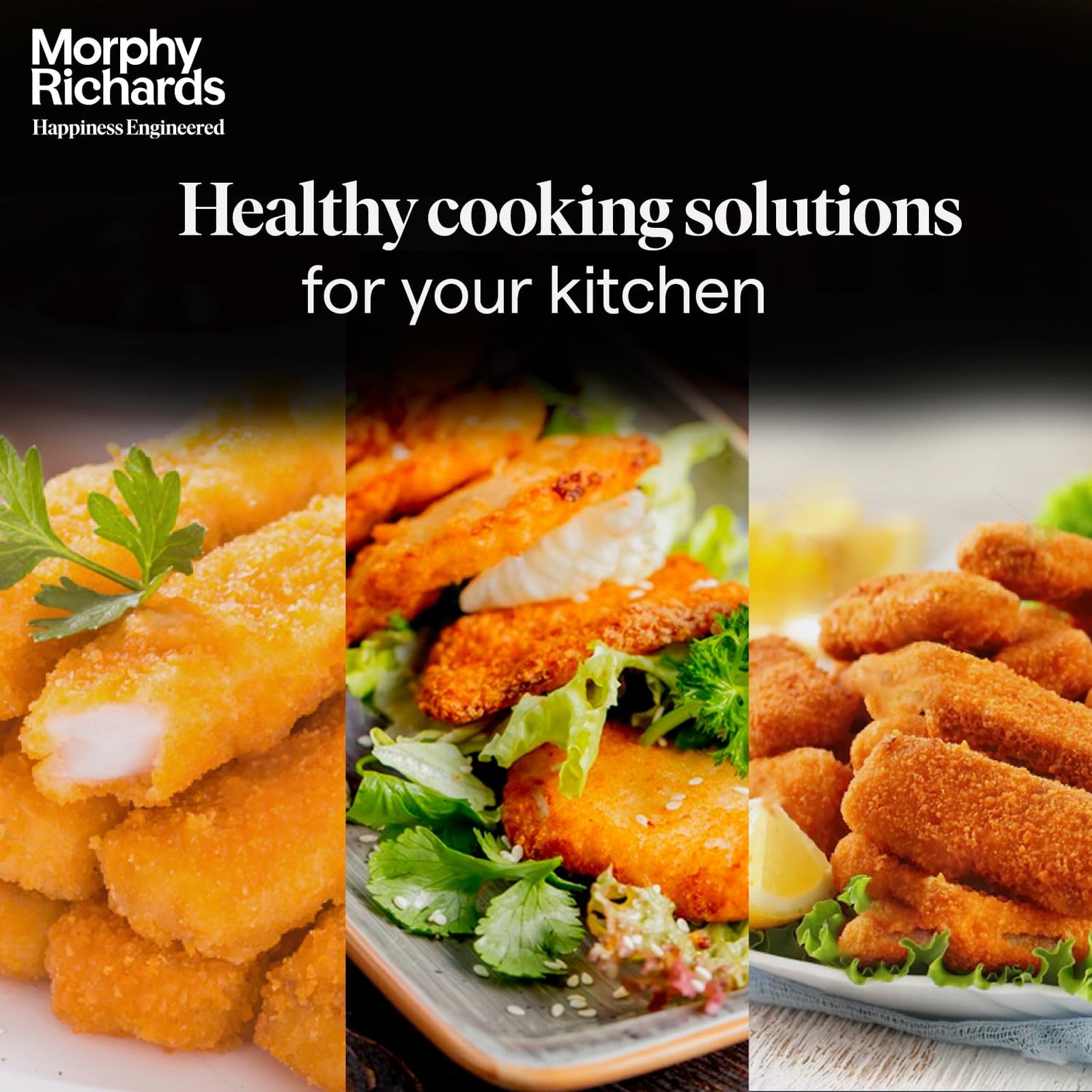 morphy richards Crystal Crysp 6.5L 1500 Watt Digital Air Fryer with 11 Preset Menus (Black)_7