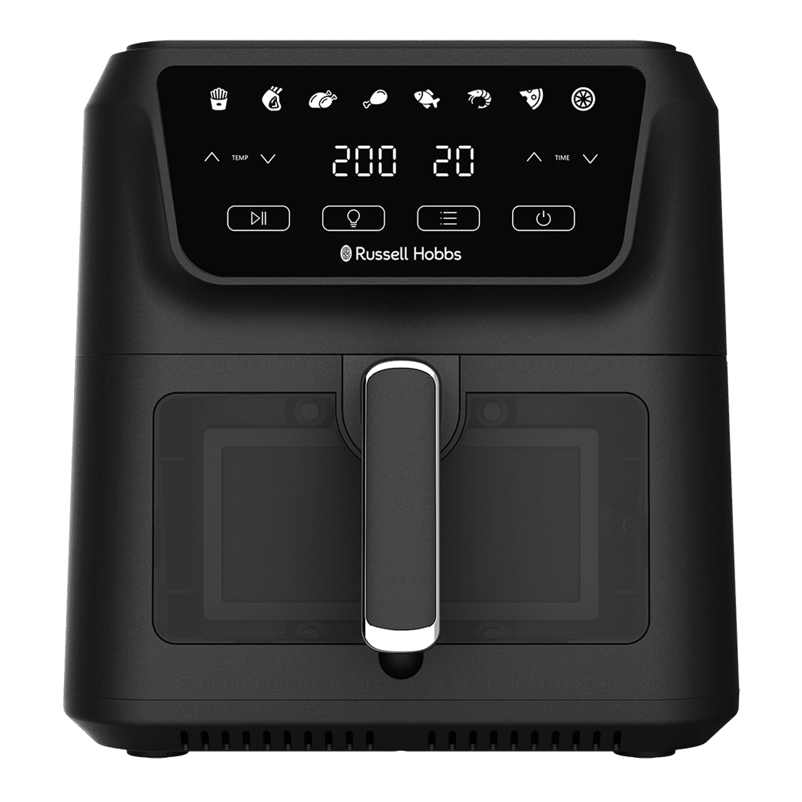 Russell Hobbs Sizzle Air 8L 1700 Watt Air Fryer with 8-in-1 Pre-Set Programs (Black) Russell Hobbs Sizzle Air 8L 1700 Watt Air Fryer with 8-in-1 Pre-Set Programs (Black)_8