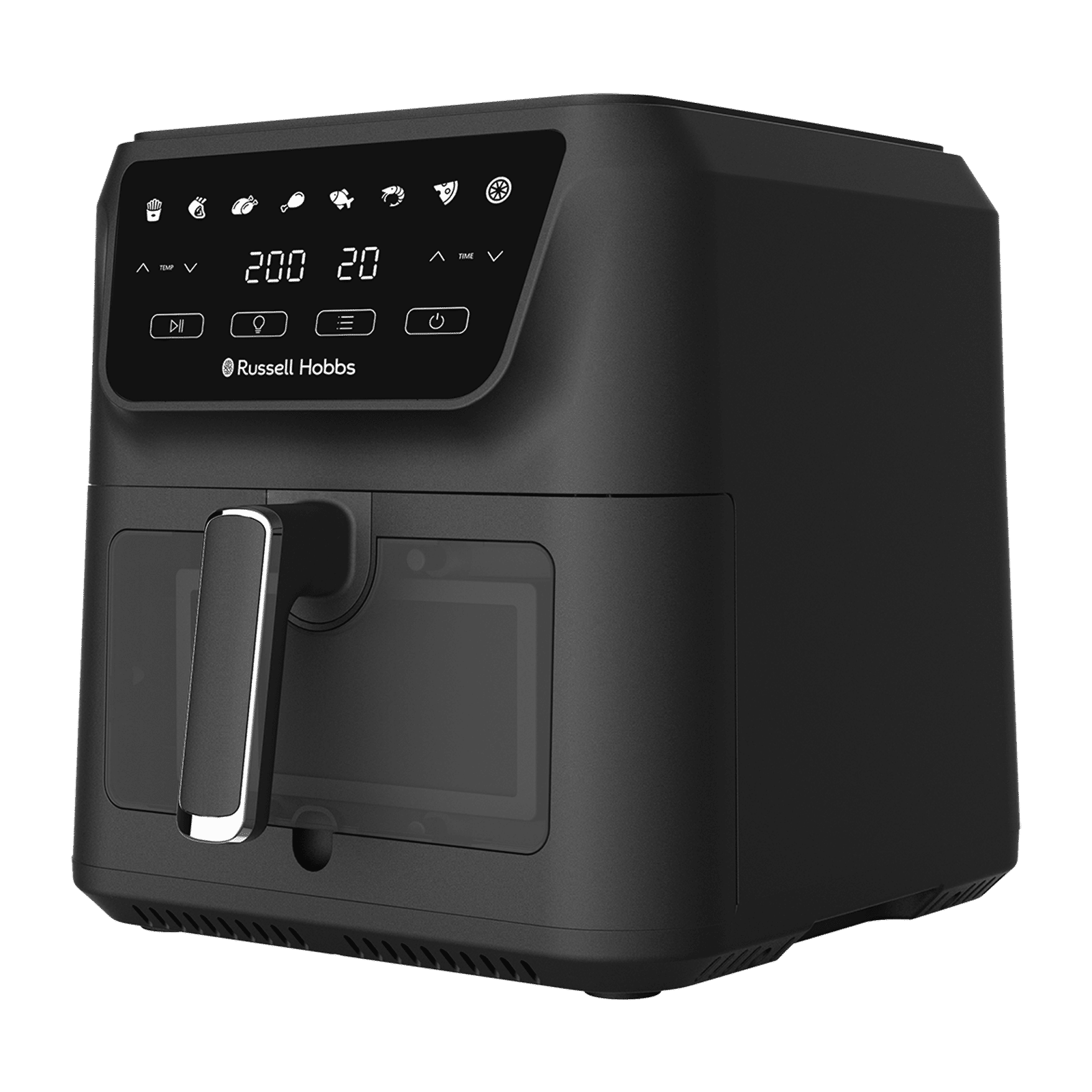 Russell Hobbs Sizzle Air 8L 1700 Watt Air Fryer with 8-in-1 Pre-Set Programs (Black) Russell Hobbs Sizzle Air 8L 1700 Watt Air Fryer with 8-in-1 Pre-Set Programs (Black)_9