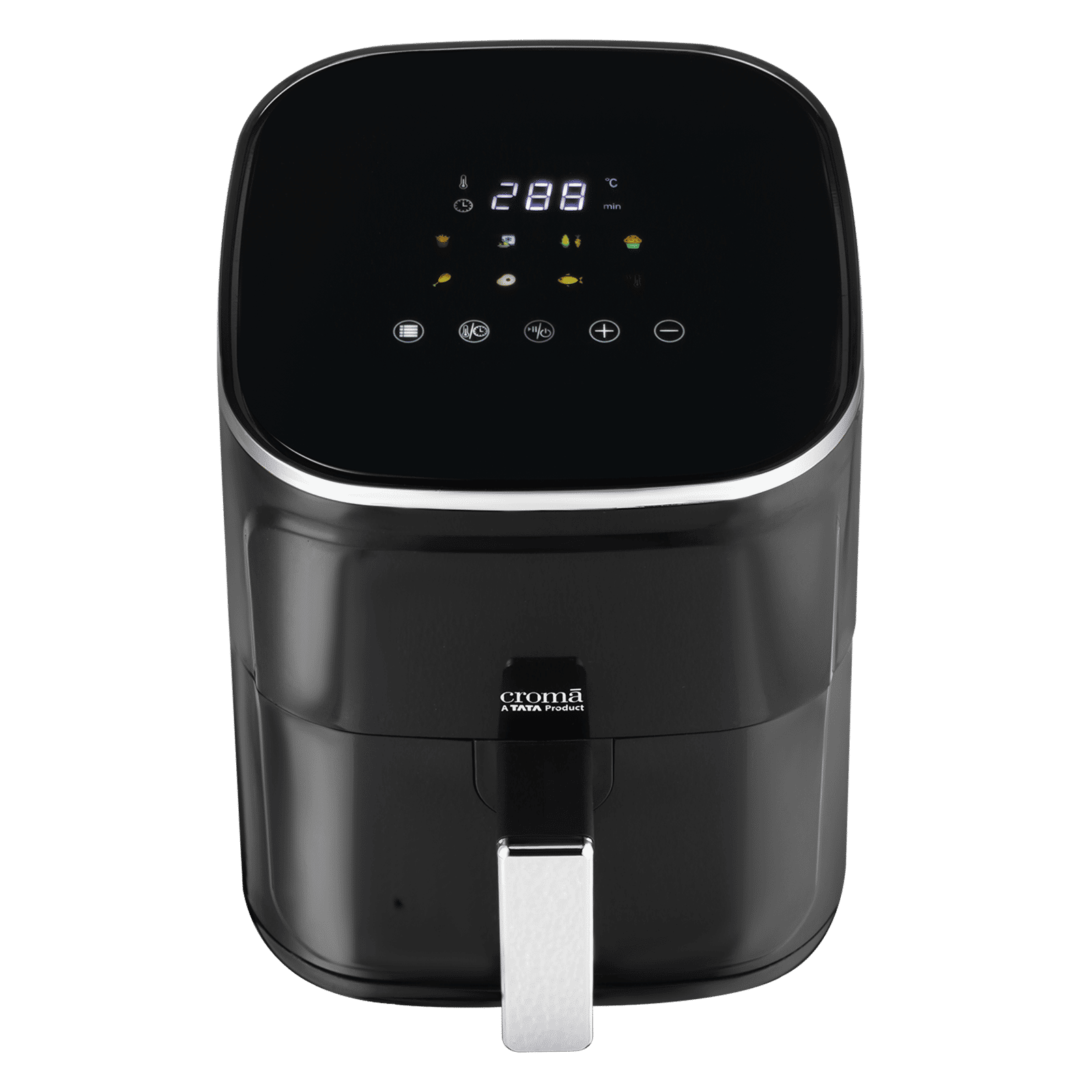 Croma 4.7L 1400 Watt Digital Air Fryer with 360 Degree Hot Air Circulation (Black) Croma 4.7L 1400 Watt Digital Air Fryer with 360 Degree Hot Air Circulation (Black)_4