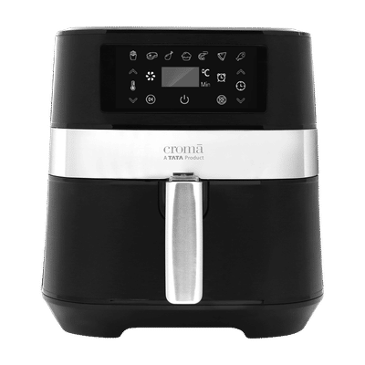 Croma 6L 1700 Watt Digital Air Fryer with Rapid Air Circulation System (Black)