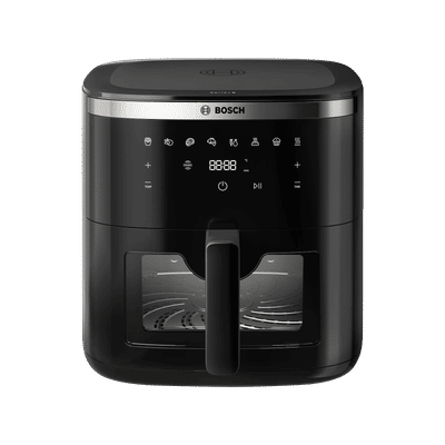 Bosch CrispMaxx Serie 6 7.2L 1800 Watt Digital Air Fryer with Experience Air Frying Technology (Black)