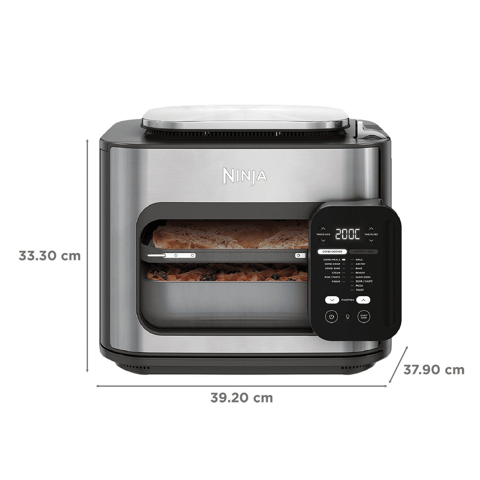 Ninja Combi HyperSteam 12.5L 1780 Watt Digital Multi-Cooker, Oven & Air Fryer with Hot Air Technology (Sea Salt Grey) Ninja Combi HyperSteam 12.5L 1780 Watt Digital Multi-Cooker, Oven & Air Fryer with Hot Air Technology (Sea Salt Grey)_2