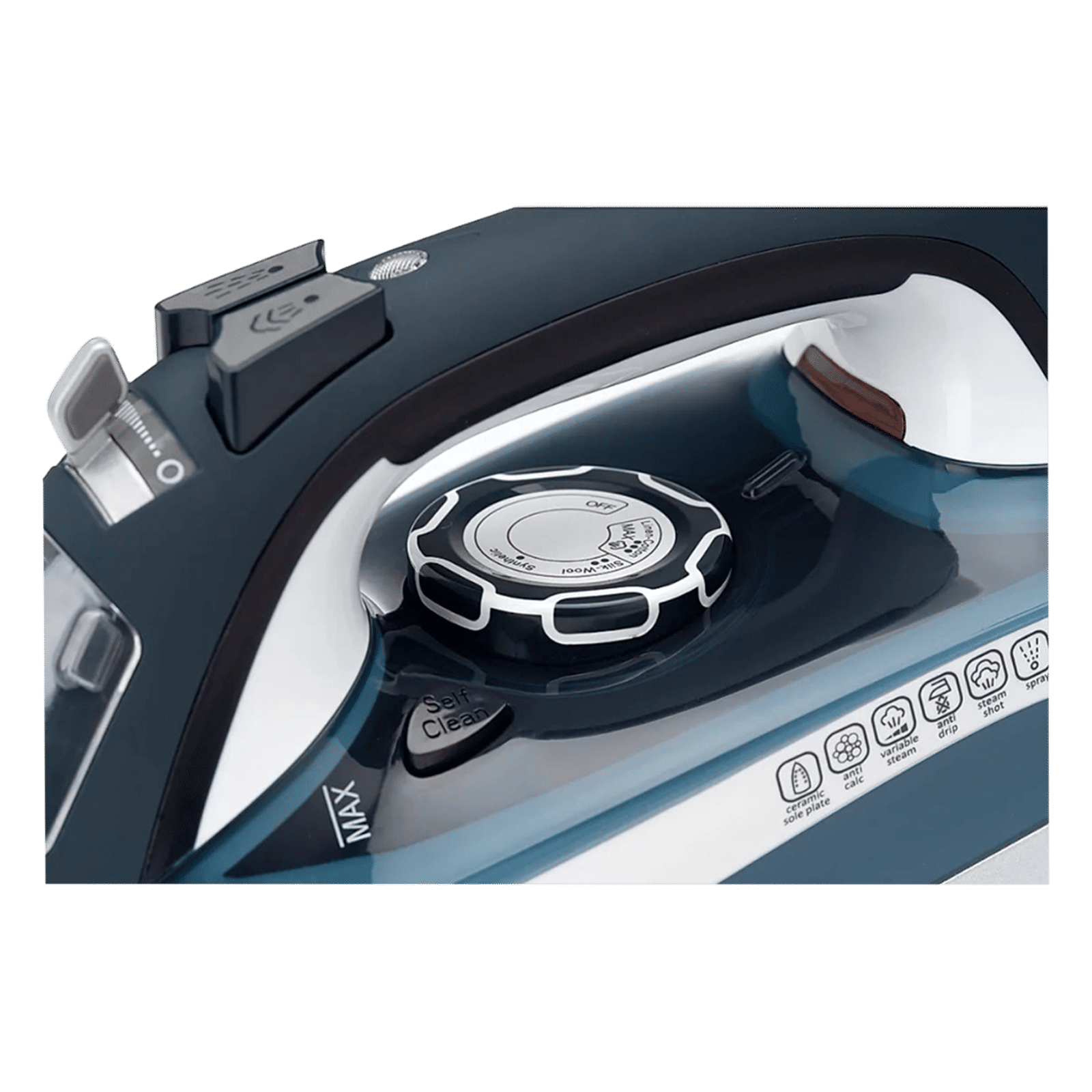 Black & Decker 2400 Watts 380ml Steam Iron (Auto Shut Off, BXIR2401IN, Blue)_8