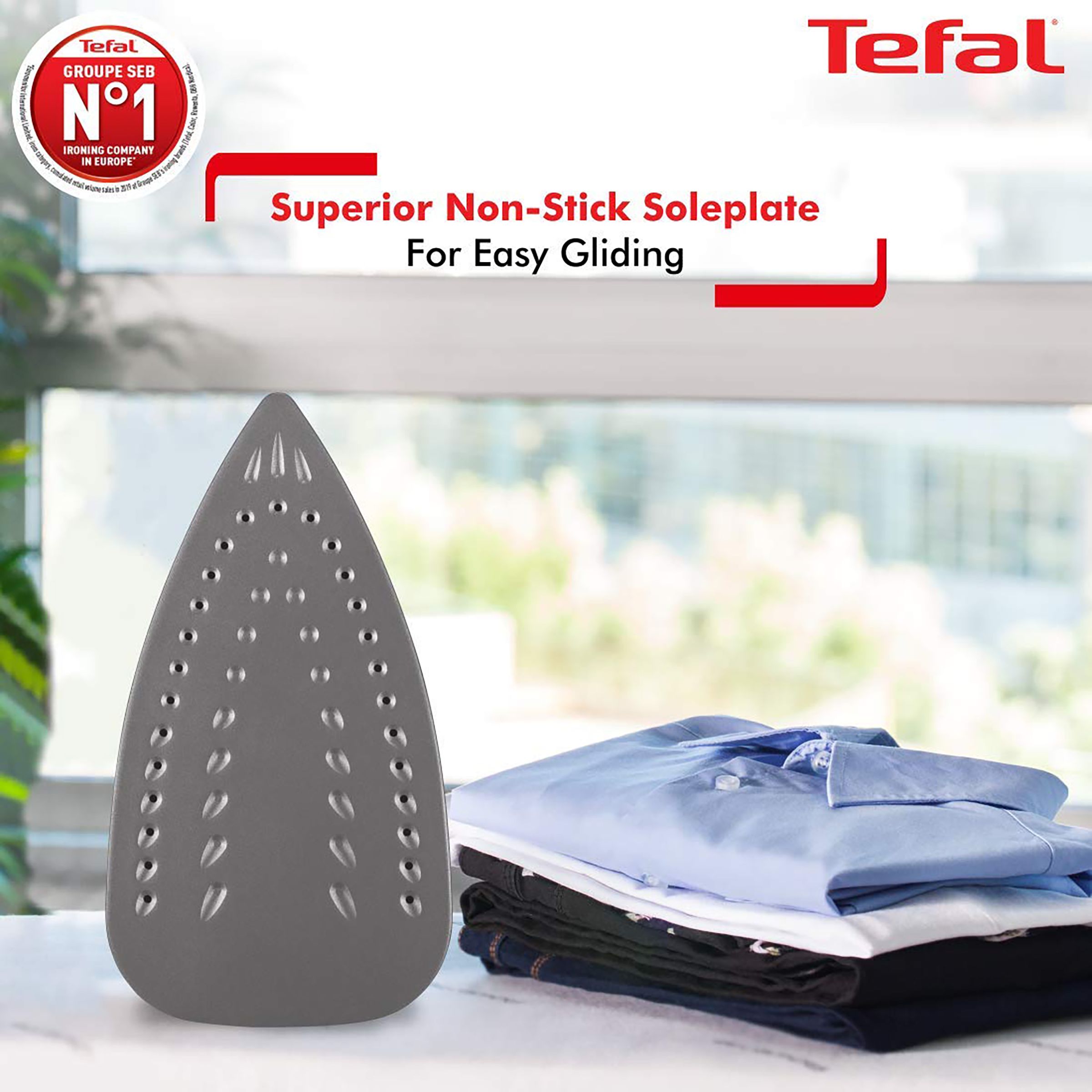 Tefal Steam Essential 1200 Watts 150ml Steam Iron (Anti-Drip Feature, Blue) Tefal Steam Essential 1200 Watts 150ml Steam Iron (Anti-Drip Feature, Blue)_3