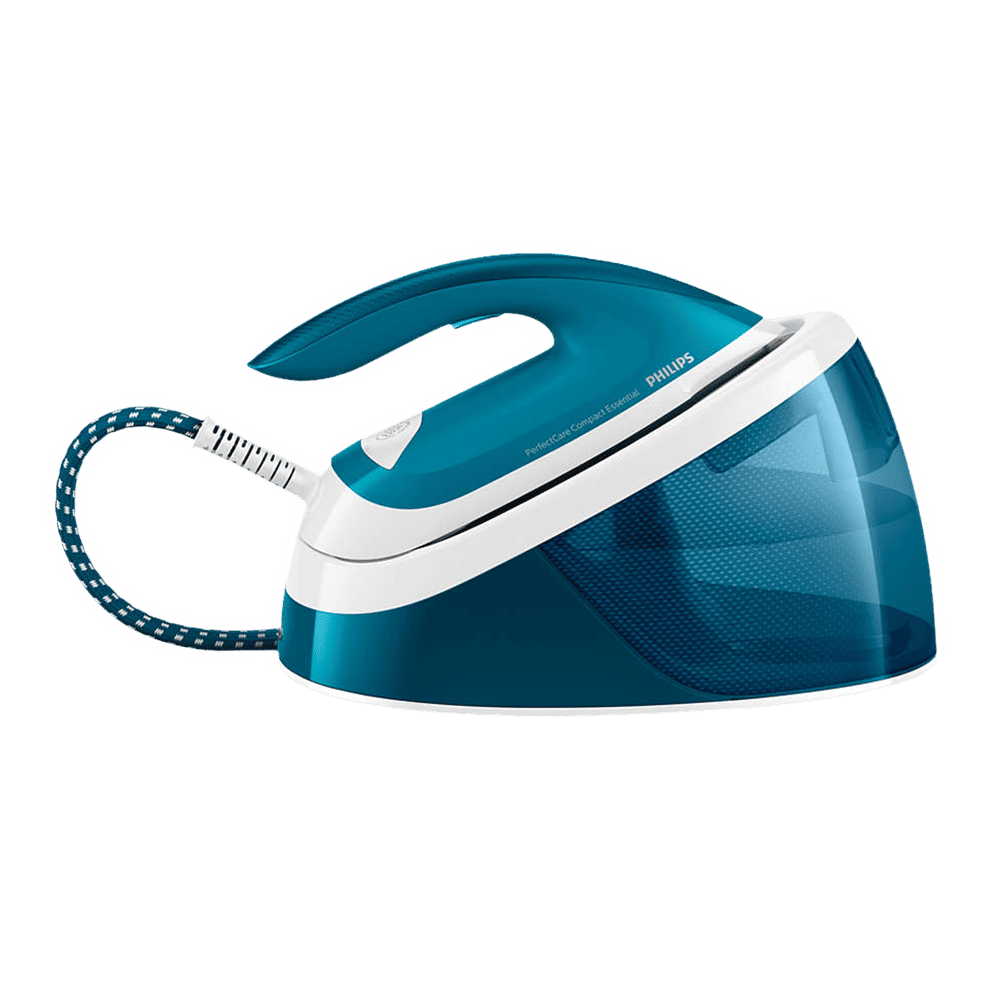 PHILIPS PerfectCare Compact Essential 2400 Watts 1300ml Steam Iron (Calc-Clean, Blue & White) PHILIPS PerfectCare Compact Essential 2400 Watts 1300ml Steam Iron (Calc-Clean, Blue & White)_2