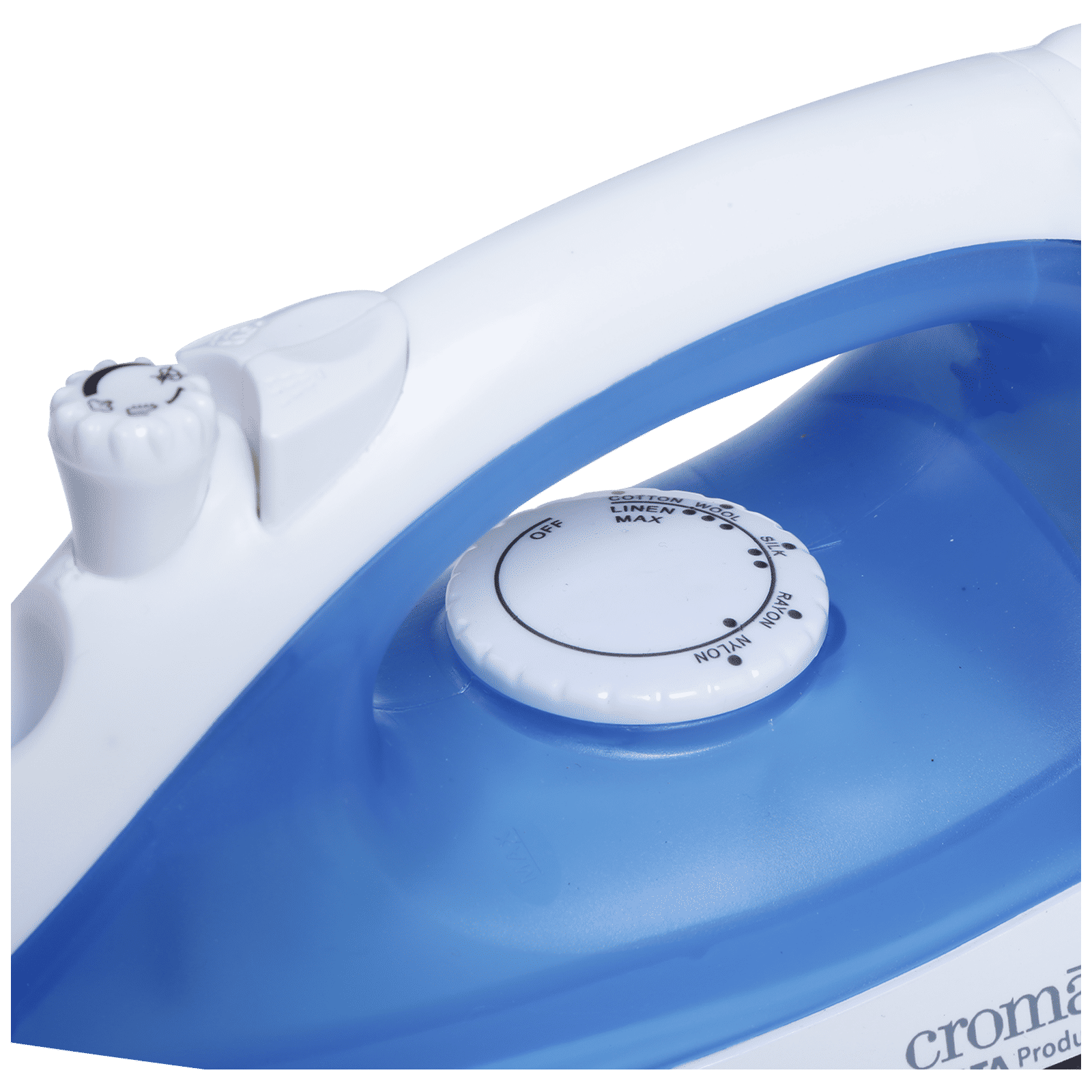 Croma 1200 Watts 180ml Steam Iron (360 Degree Swivel Cord, Blue) Croma 1200 Watts 180ml Steam Iron (360 Degree Swivel Cord, Blue)_11
