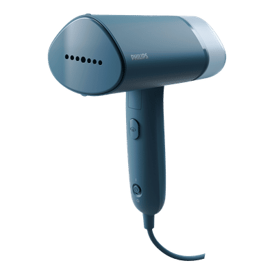 PHILIPS 3000 Series 1000 Watts Handheld Garment Steamer (100ml Water Tank, 1 Modes, Foldable, Reno Blue)