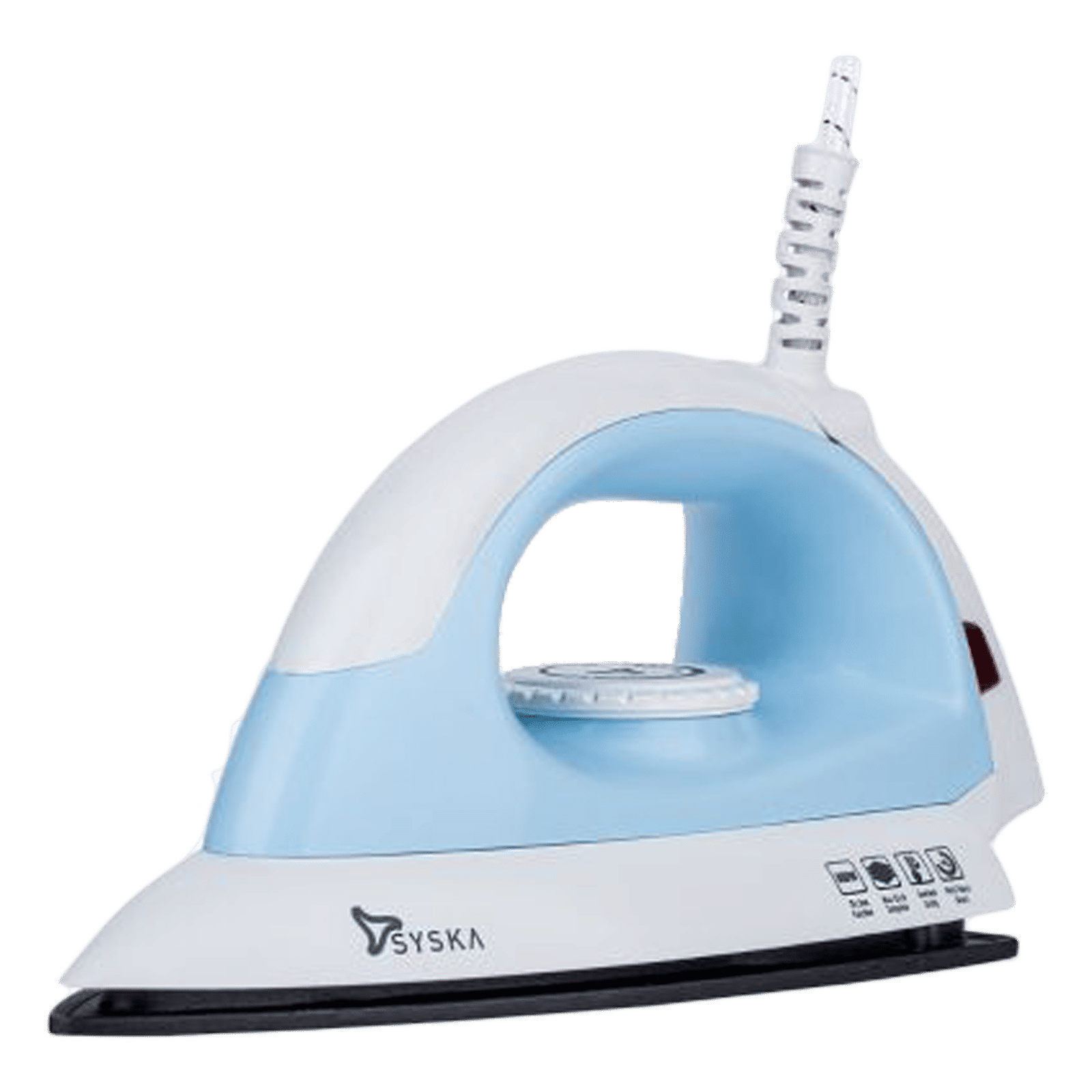 Syska Eco 800 Watts Dry Iron (Non-stick Soleplate, SDI-800, Blue) Syska Eco 800 Watts Dry Iron (Non-stick Soleplate, SDI-800, Blue)_1